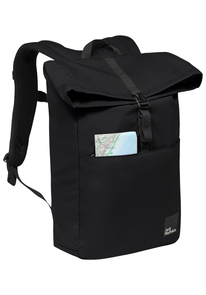 Jack Wolfskin Daypack »ISLAND« Rolltop-Rucksack, Laptopfach, wetterbeständig
