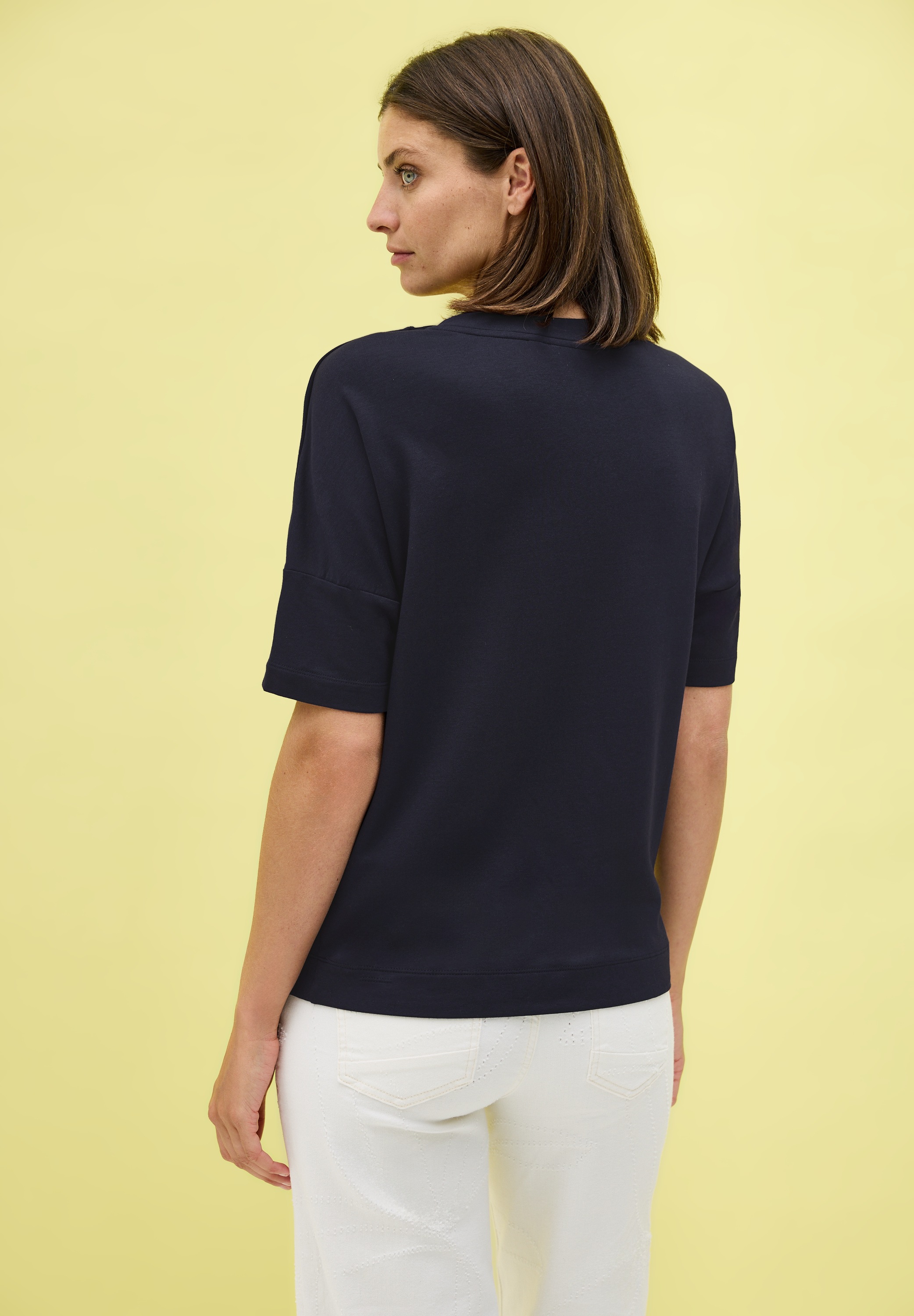 Cecil T-Shirt, mit Knopfdetails günstig online kaufen