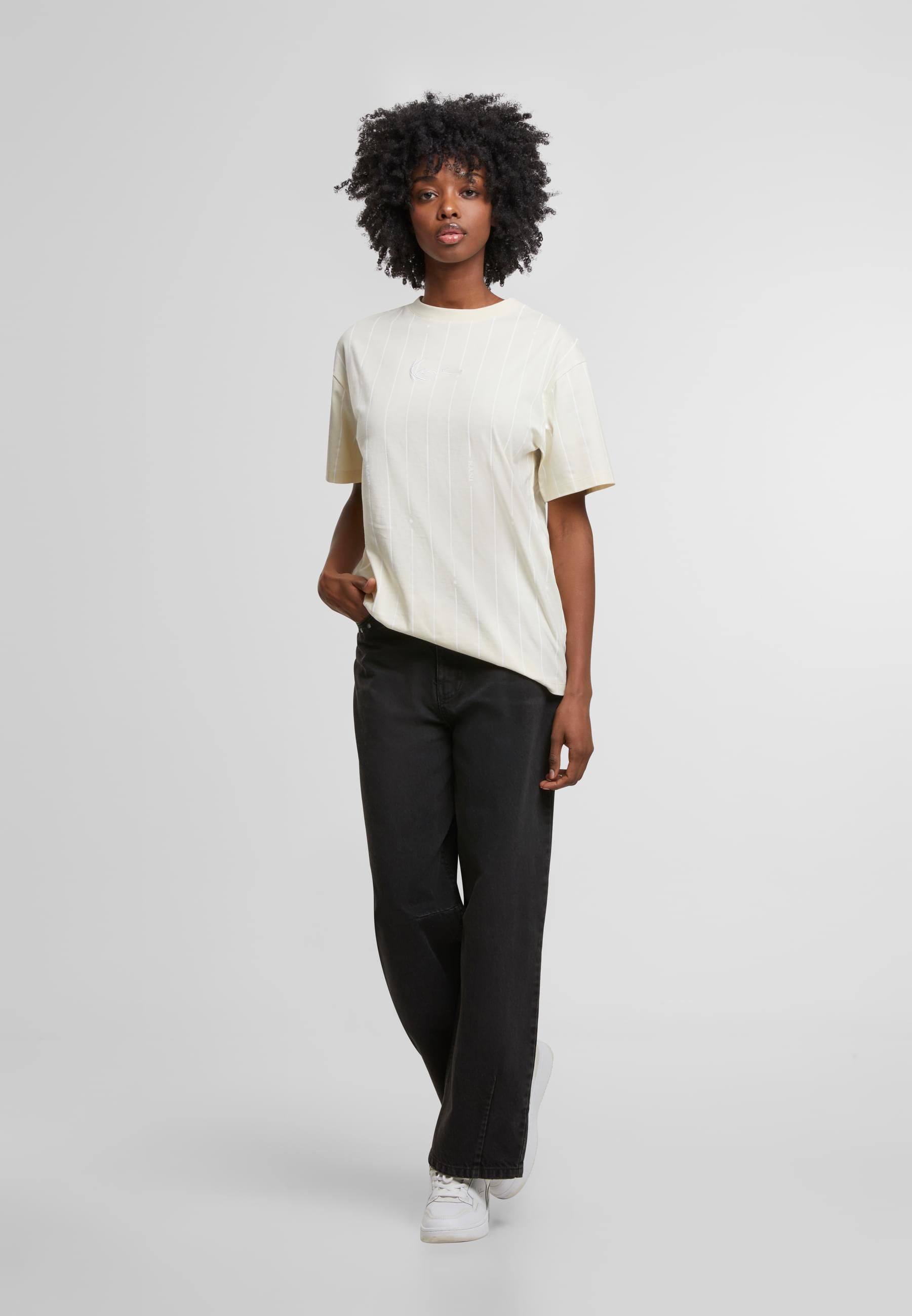 Karl Kani T-Shirt »Karl Kani Signature Pinstripe Os T-Shirt«, (1 tlg.)