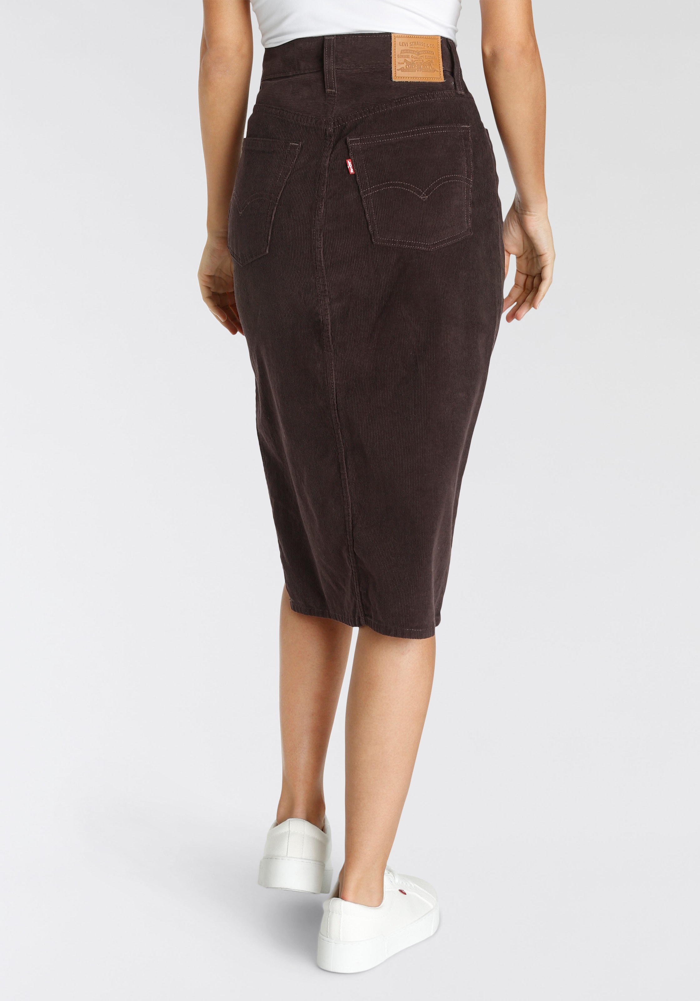 Levi's® Cordrock »Side Slit Skirt«