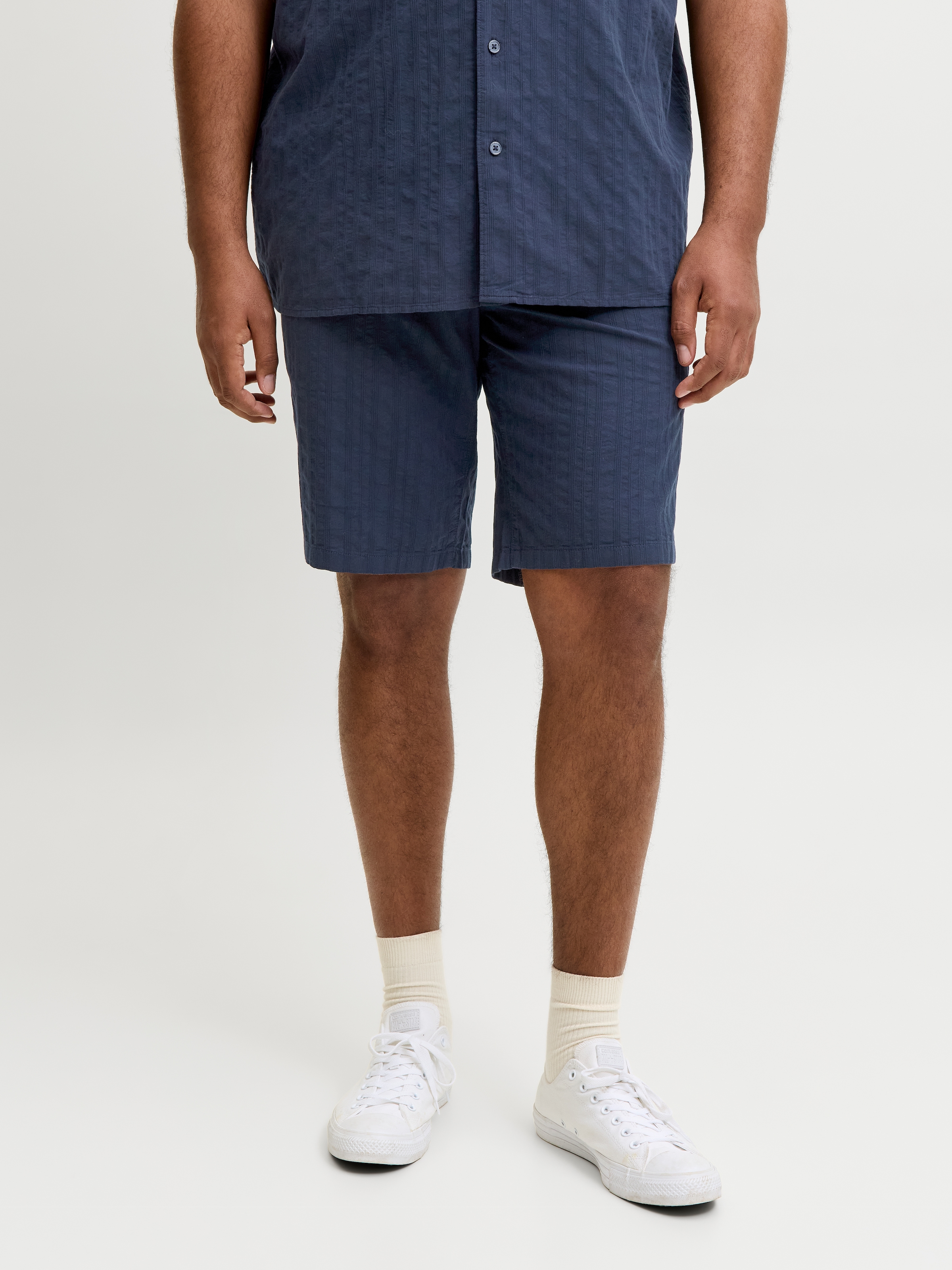 Jack & Jones PlusSize Shorts »JPSTJAIDEN RIVIERA TEXTURE SHORT PLS«  mit elastischem Bund