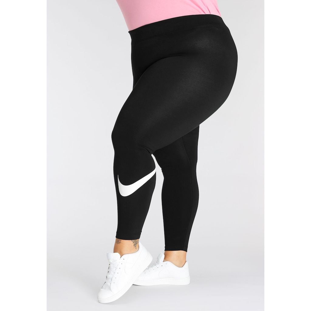 Nike Sportswear Leggings »Essential Women's Mid-Rise Swoosh Leggings (Plus Size)«