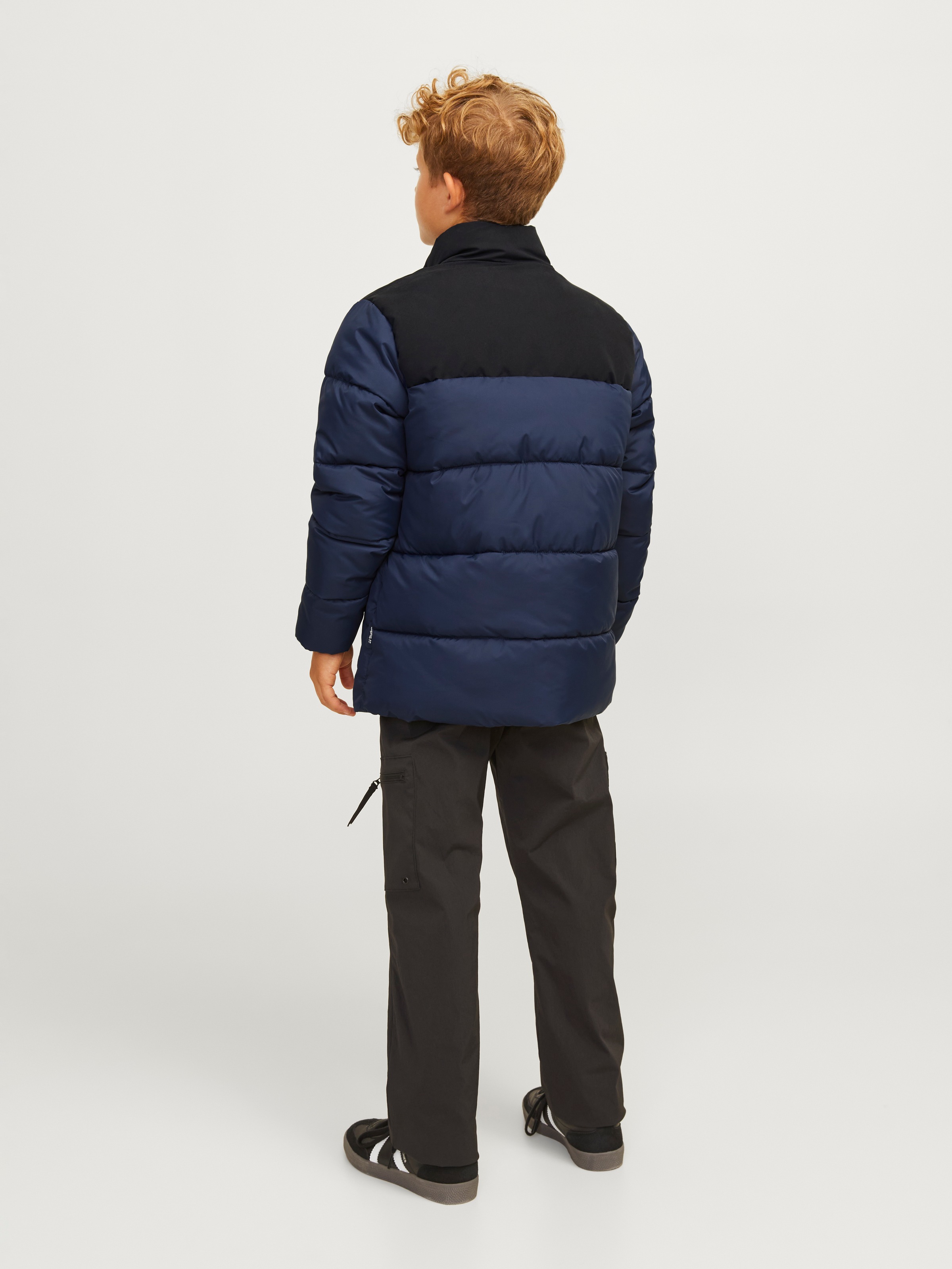 Jack & Jones Junior Outdoorjacke »JJMOON STAND COLLAR PUFFER JNR«, ohne Kapuze