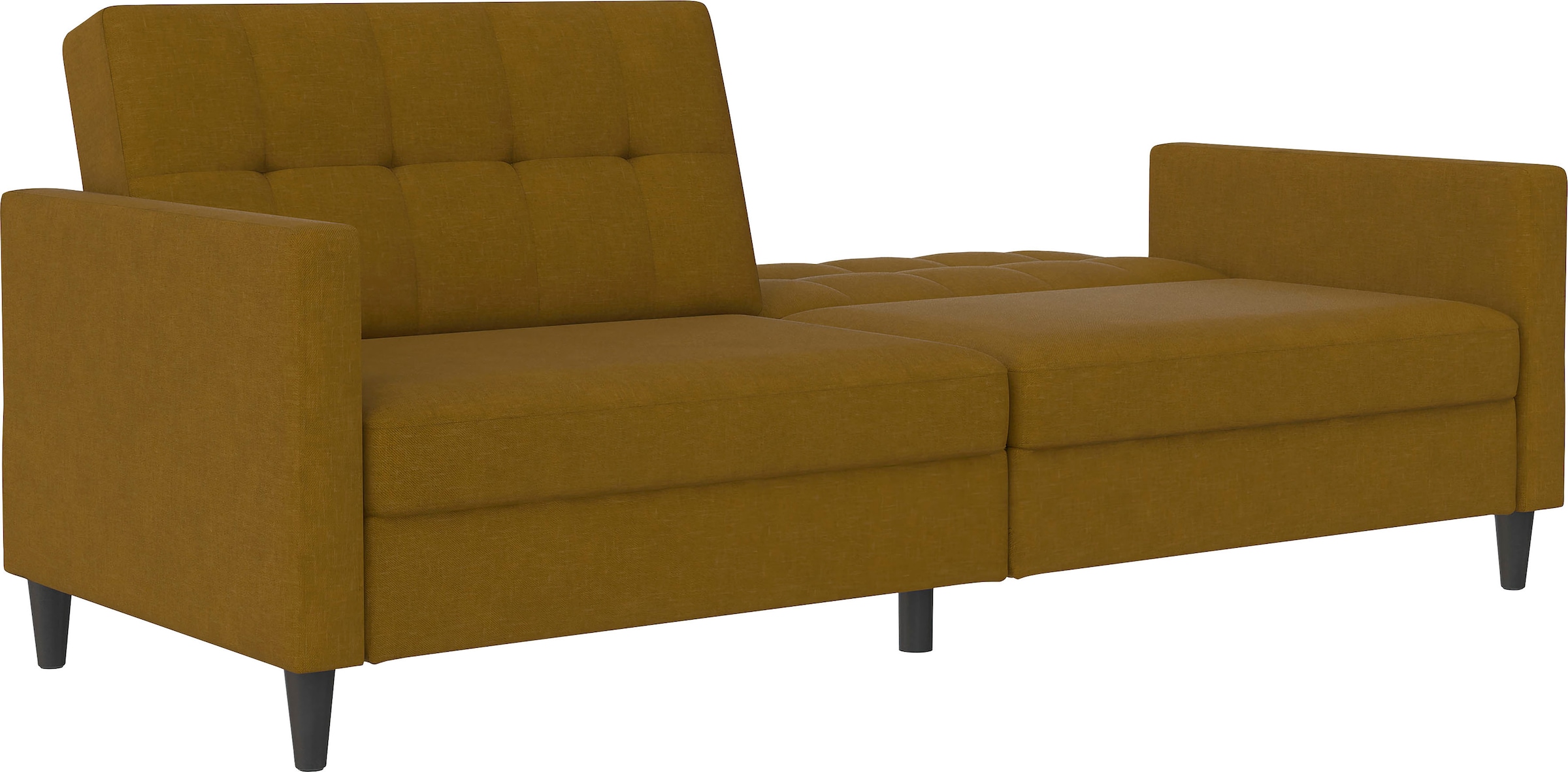 Dorel Home 3-Sitzer »Hartford«, Bettfunktion, Rückenlehne 2-teilig, 3-fach verstellbar, Sitzhöhe 43 cm