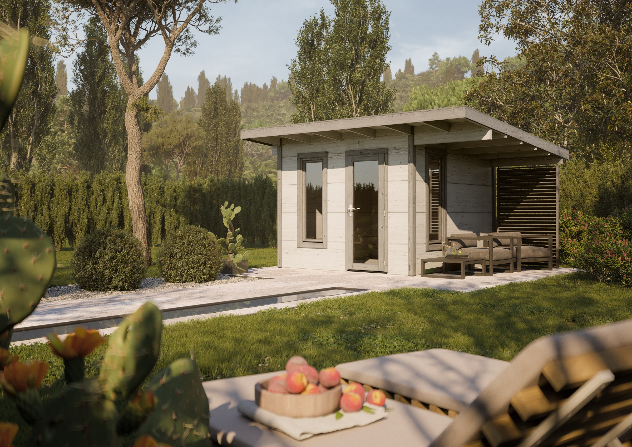 Palmako Gartenhaus »Grace« verschiedene Farben