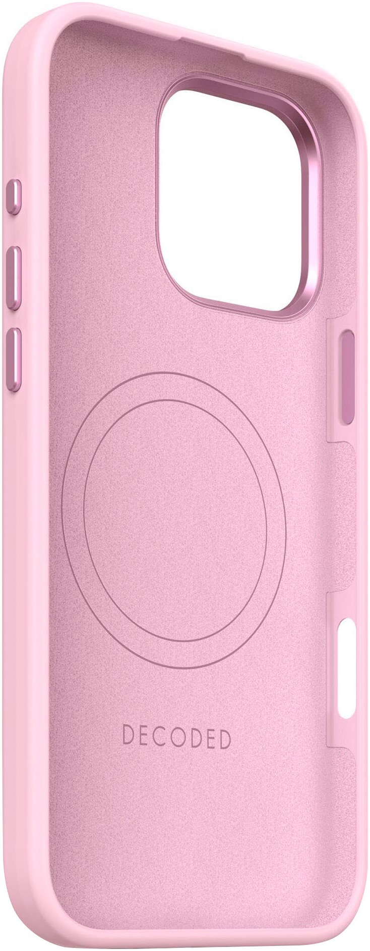 DECODED Smartphone-Hülle »AntiMicrobial Silicone Backc. iPhone 16 Pro Max«, Smartphones