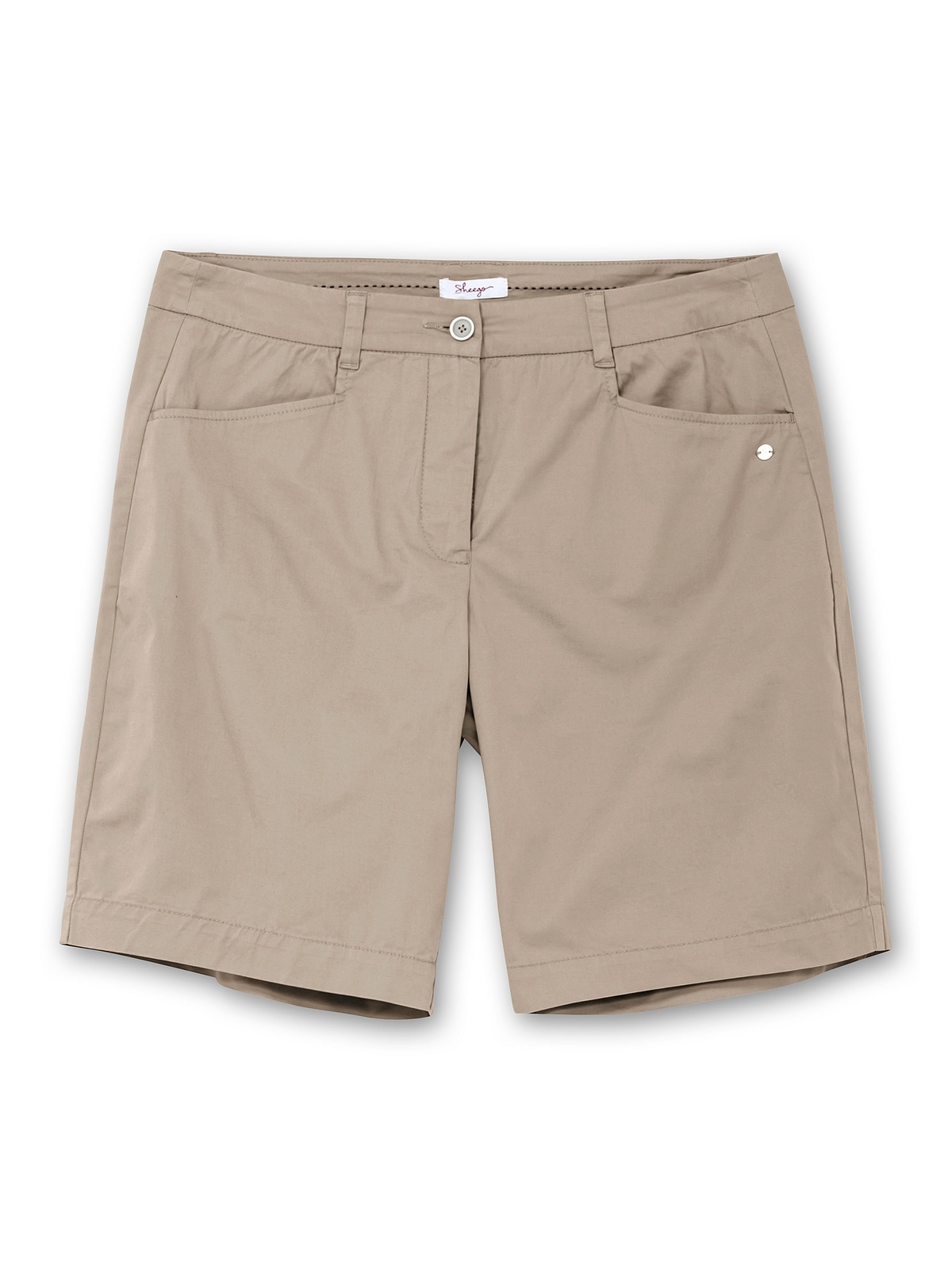 Sheego Bermudas »Große Größen«, in Chino-Optik