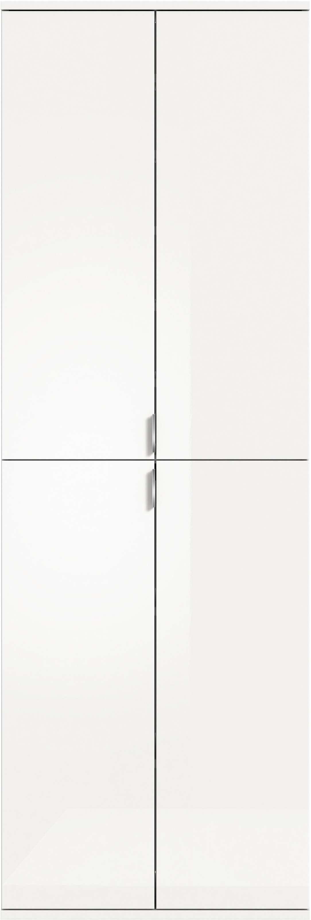 Thumbnail - INOSIGN Mehrzweckschrank "Trondheim, Höhe 193 cm, 4 Türen, 9 Fächer, 7 Einlegeböden", inkl. ausziehbarer Kleiderstange, ...