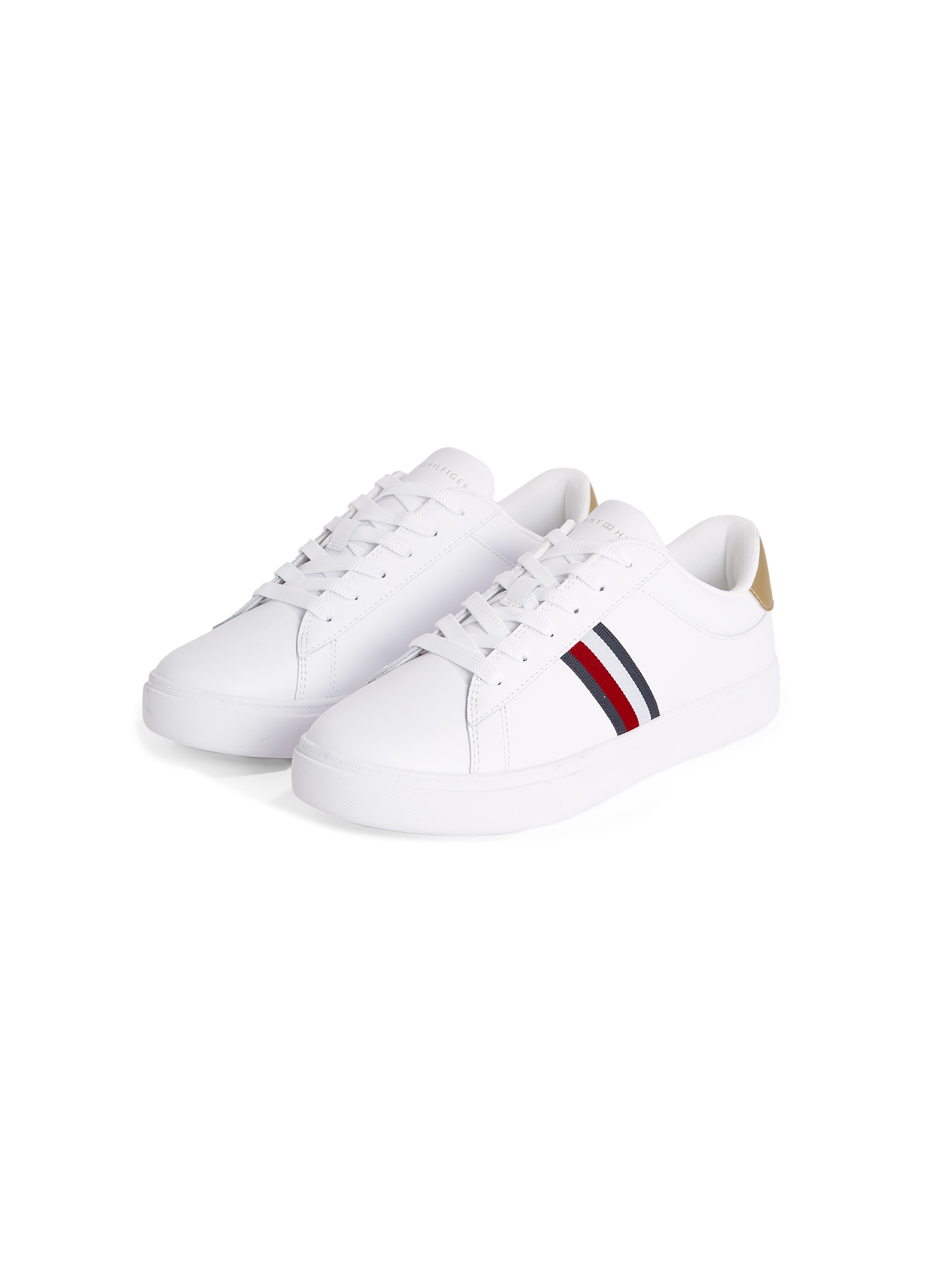 Tommy Hilfiger Plateausneaker "ESSENTIAL COURT SNEAKER STRPS", Freizeitschu günstig online kaufen