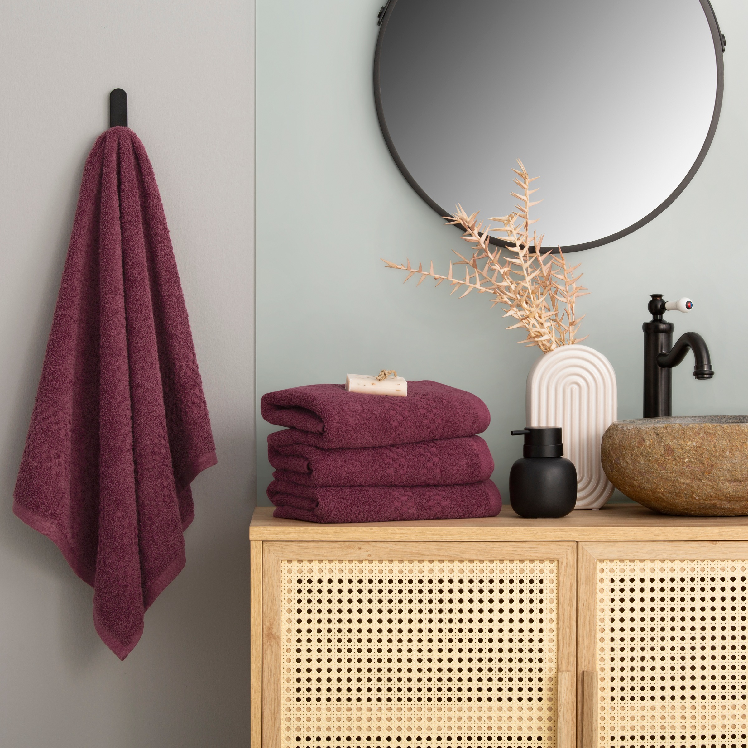 my home Handtuch "Regona, Handtücher 50x100cm, flauschig und weich, 500gr/m günstig online kaufen