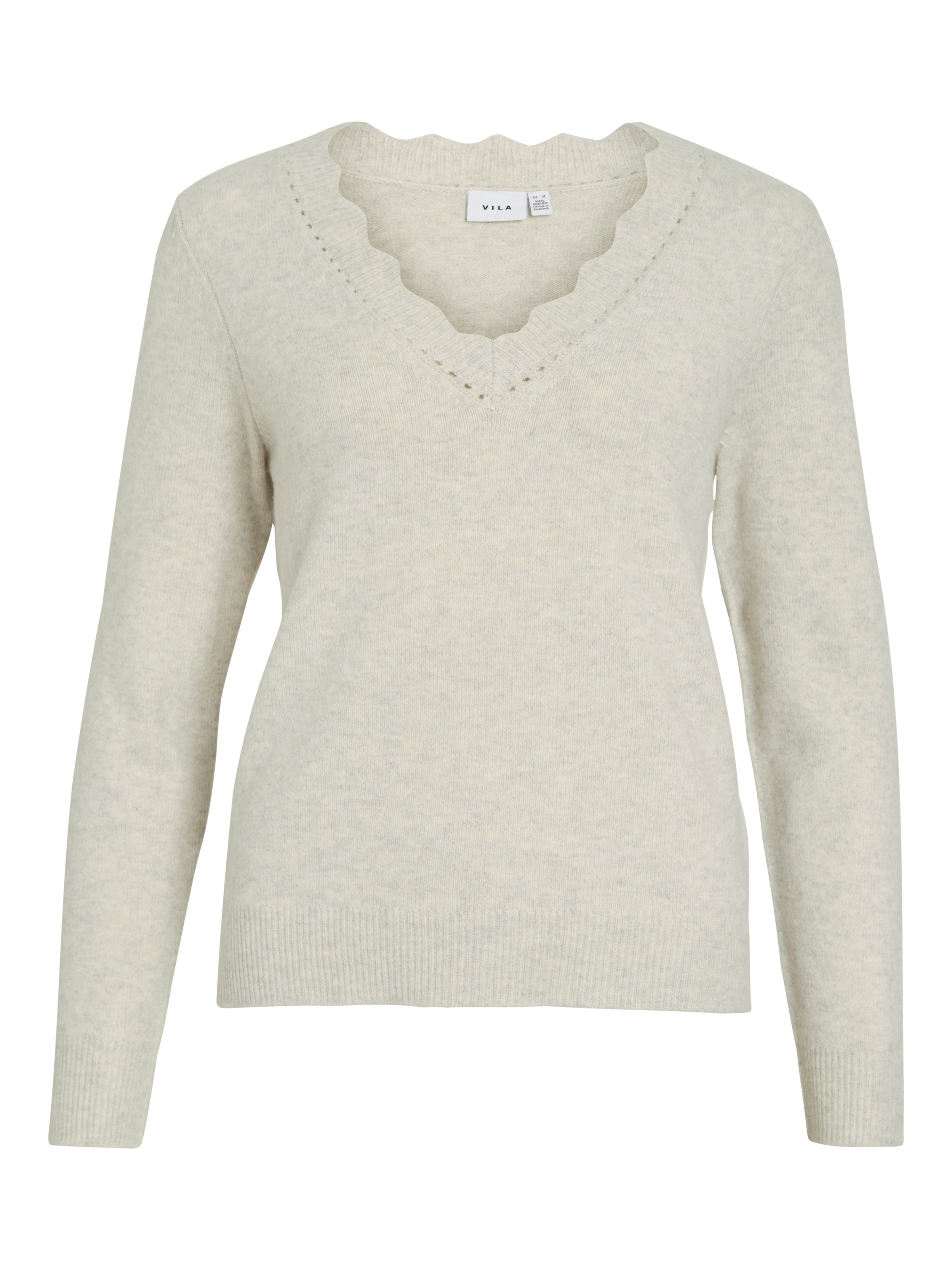Vila V-Ausschnitt-Pullover »VINIKOLINA V-NECK L/S KNIT TOP - NOOS«