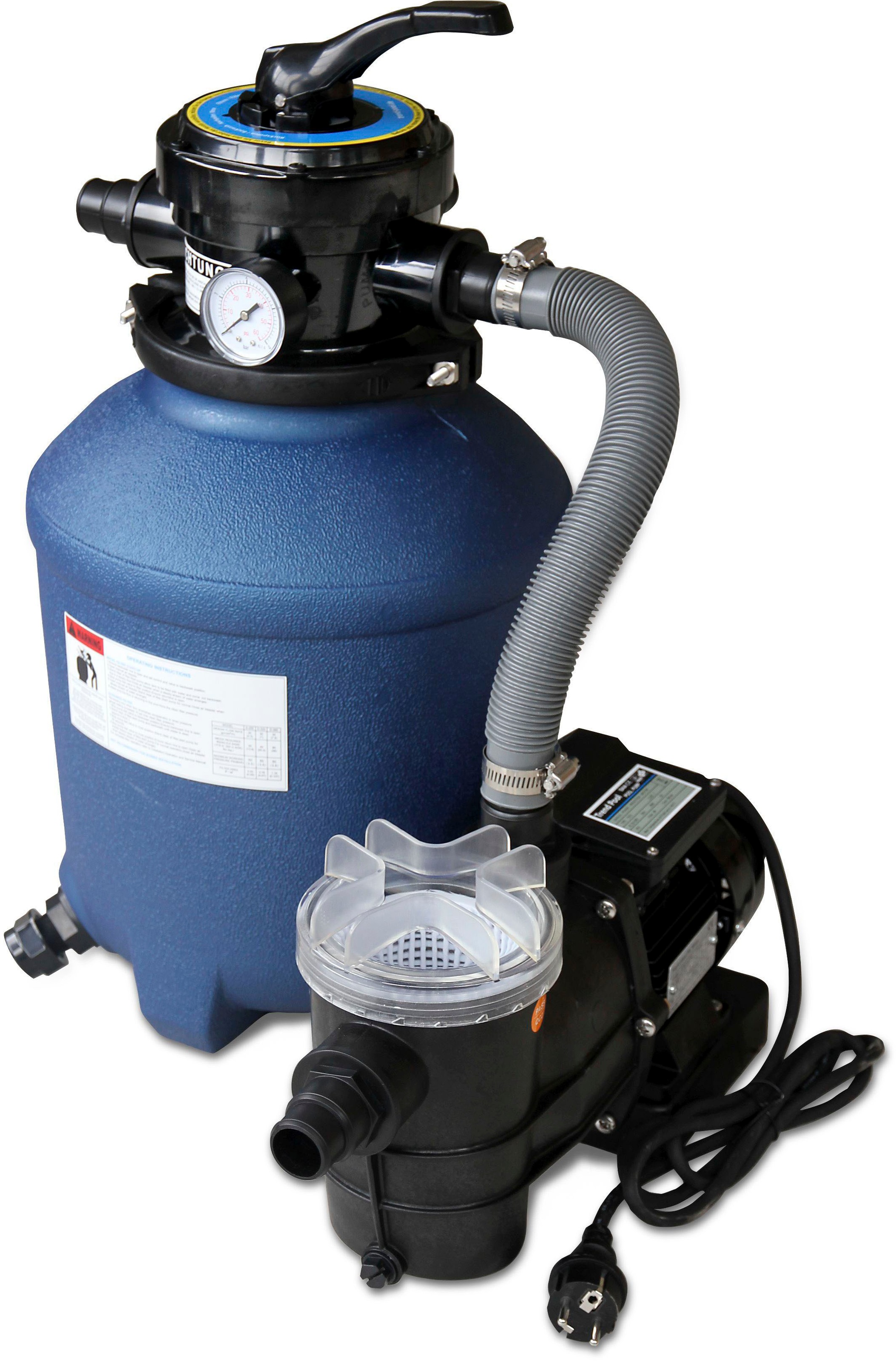 Karibu Achteckpool "PALERMO A2 BxLxH: 547x547x124cm" günstig online kaufen