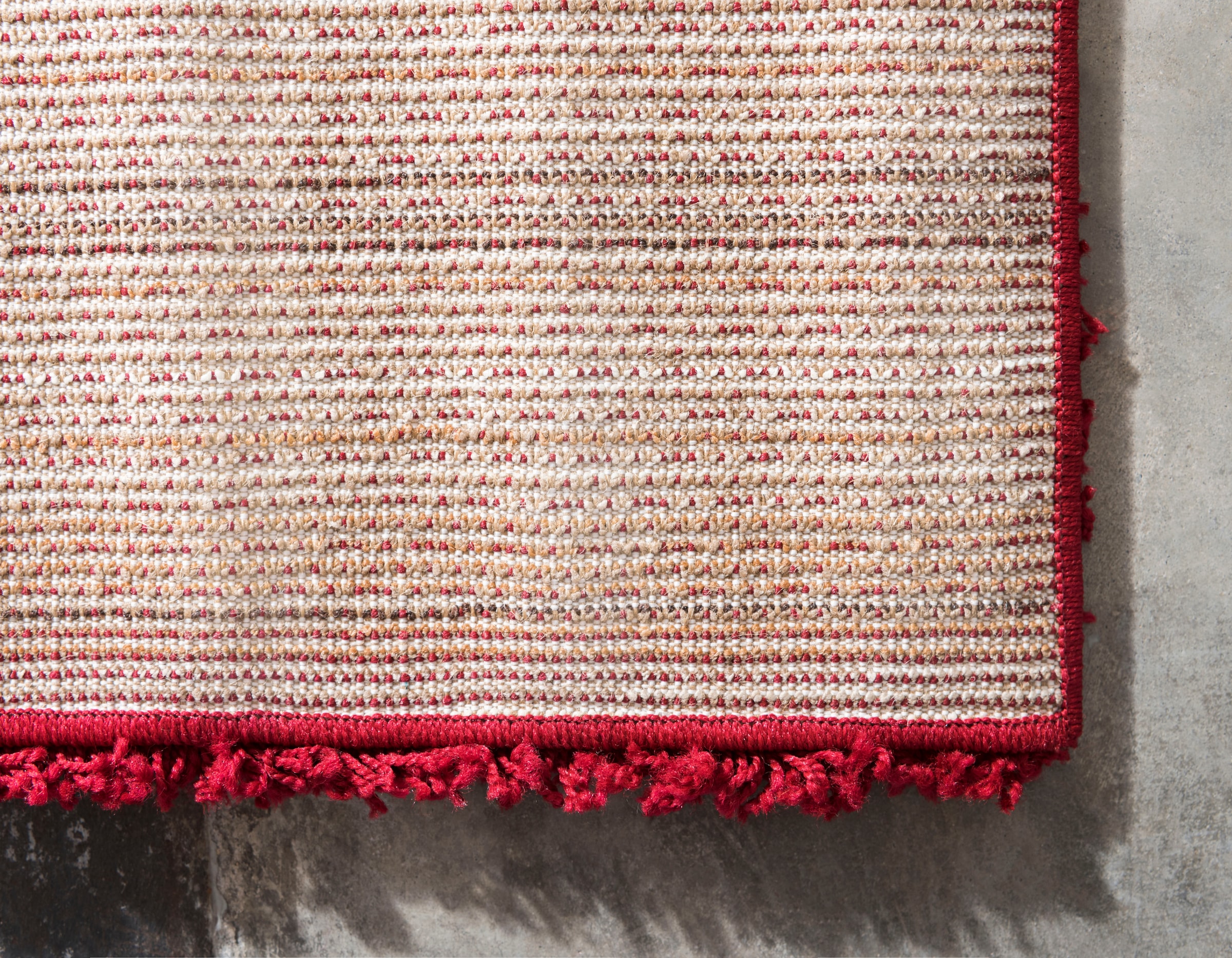Myflair Möbel & Accessoires Hochflor-Teppich »Shaggy Shag Lagerräumung«, rechteckig, 38 mm Höhe, gewebt, Uni Farben, ideal im Wohnzimmer & Schlafzimmer