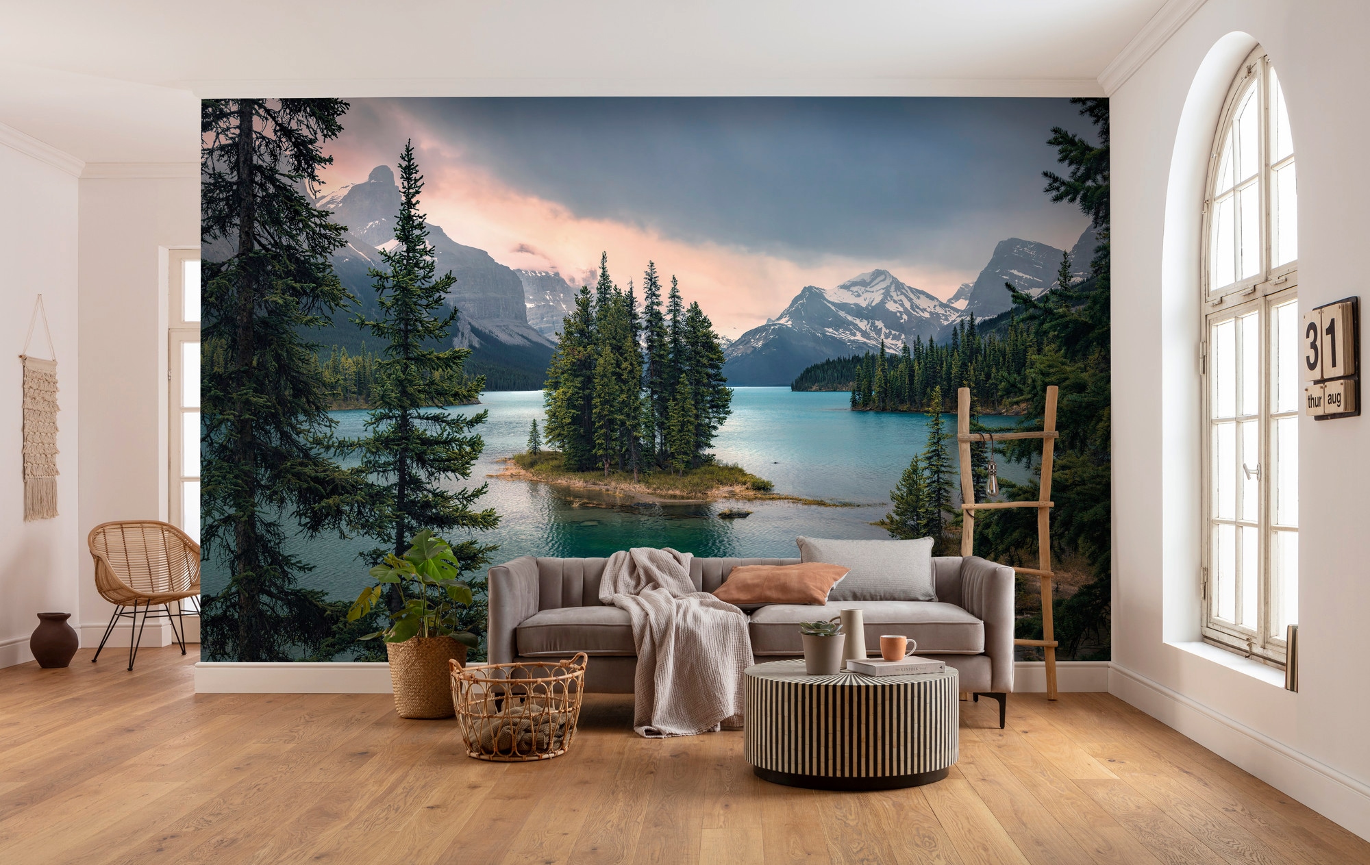 Komar Vliestapete »Digitaldruck Vlies -  Spirit Island - Größe 450 x 280 cm« bedruckt glatt Wohnzimmer, Schlafzimmer