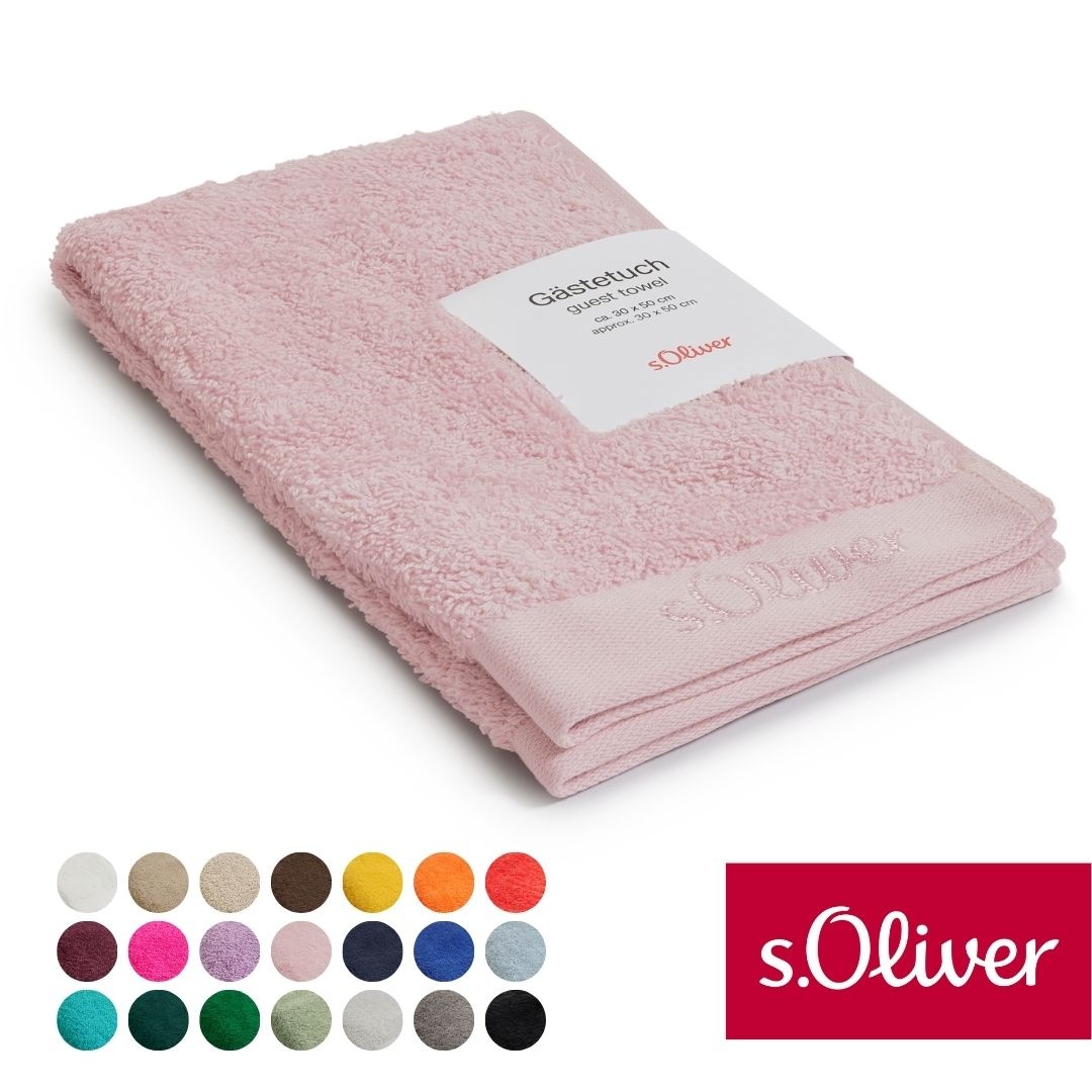 s.Oliver Gästehandtuch "s.Oliver, Premium Qualität, 600 gr/m², auch als Set günstig online kaufen