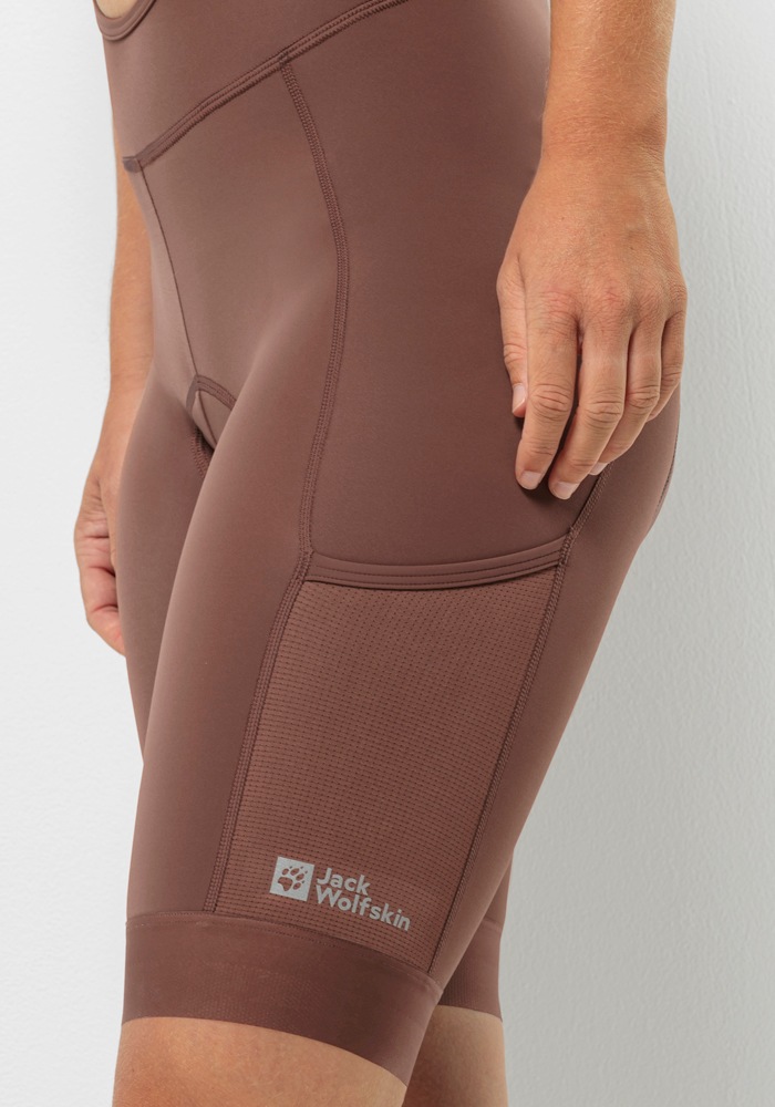 Jack Wolfskin Bikerhose »MOROBBIA BIB SHORTS W«