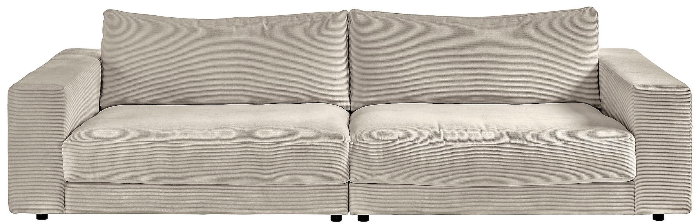 Places of Style Big-Sofa "Enisa, legere Polsterung B/T/H: 290/127/85 cm", Zeitloses und stylisches Loungemöbel, in Fein-