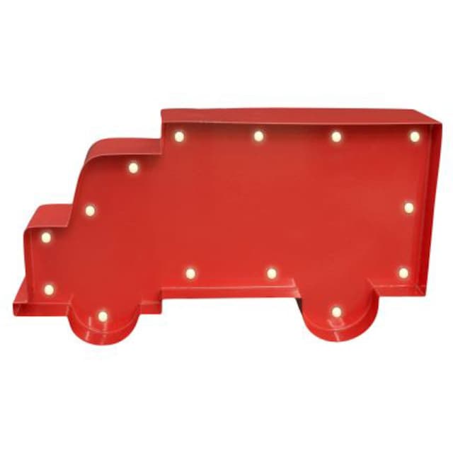 MARQUEE LIGHTS LED Dekolicht »T-Truck«, 14 flammig-flammig, Wandlampe,  Tischlampe T-Truck mit 14 festverbauten LEDs - 23x13 cm kaufen | BAUR