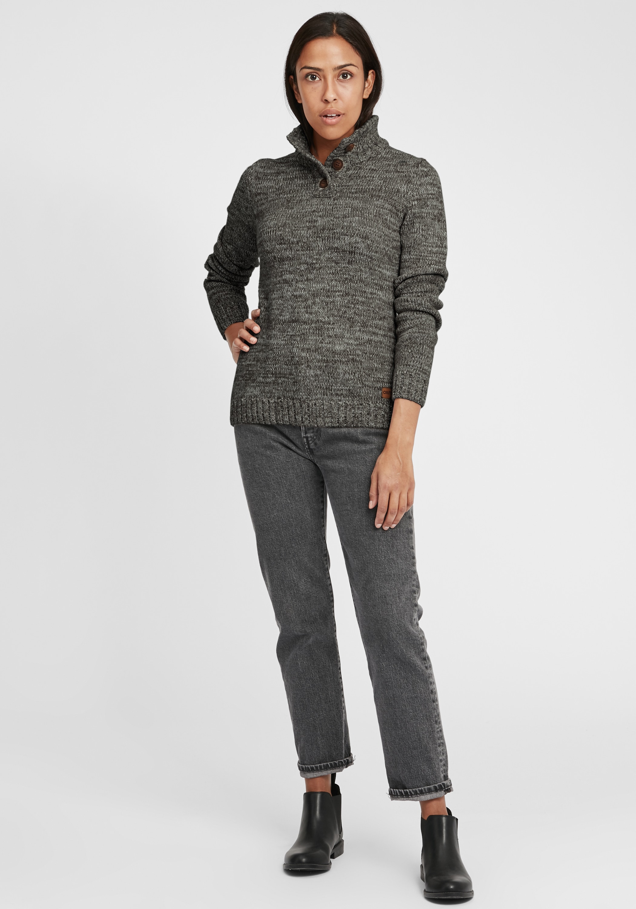 OXMO Strickjacke »Strickpullover OXPhiklicita«