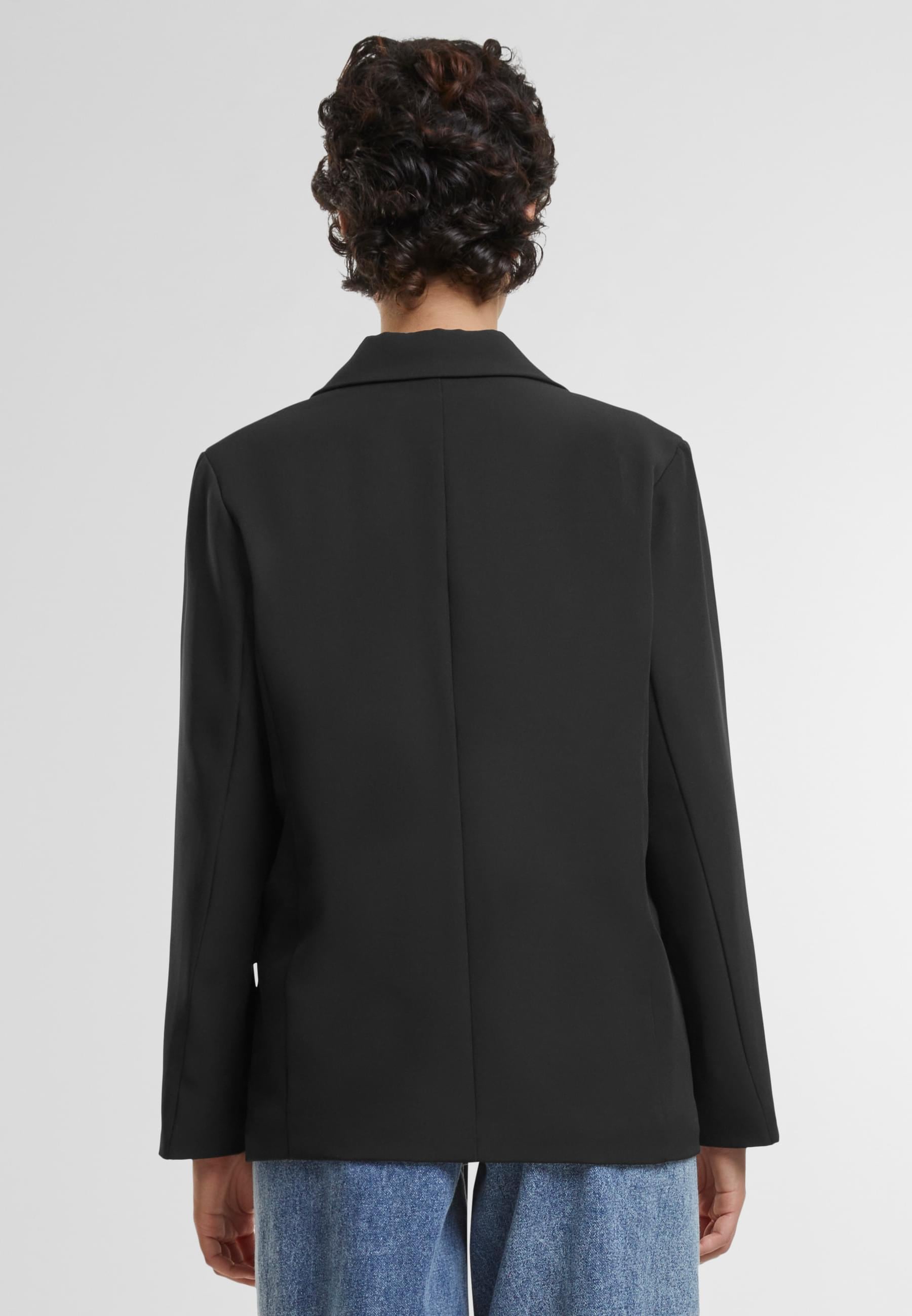 URBAN CLASSICS Allwetterjacke »Urban Classics Ladies Long Blazer«, (1 St.), ohne Kapuze