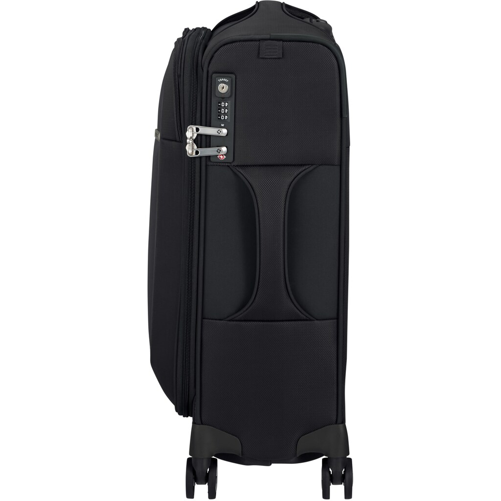 Samsonite Weichgepäck-Trolley »D'Lite, Black, 55 cm«, 4 Rollen