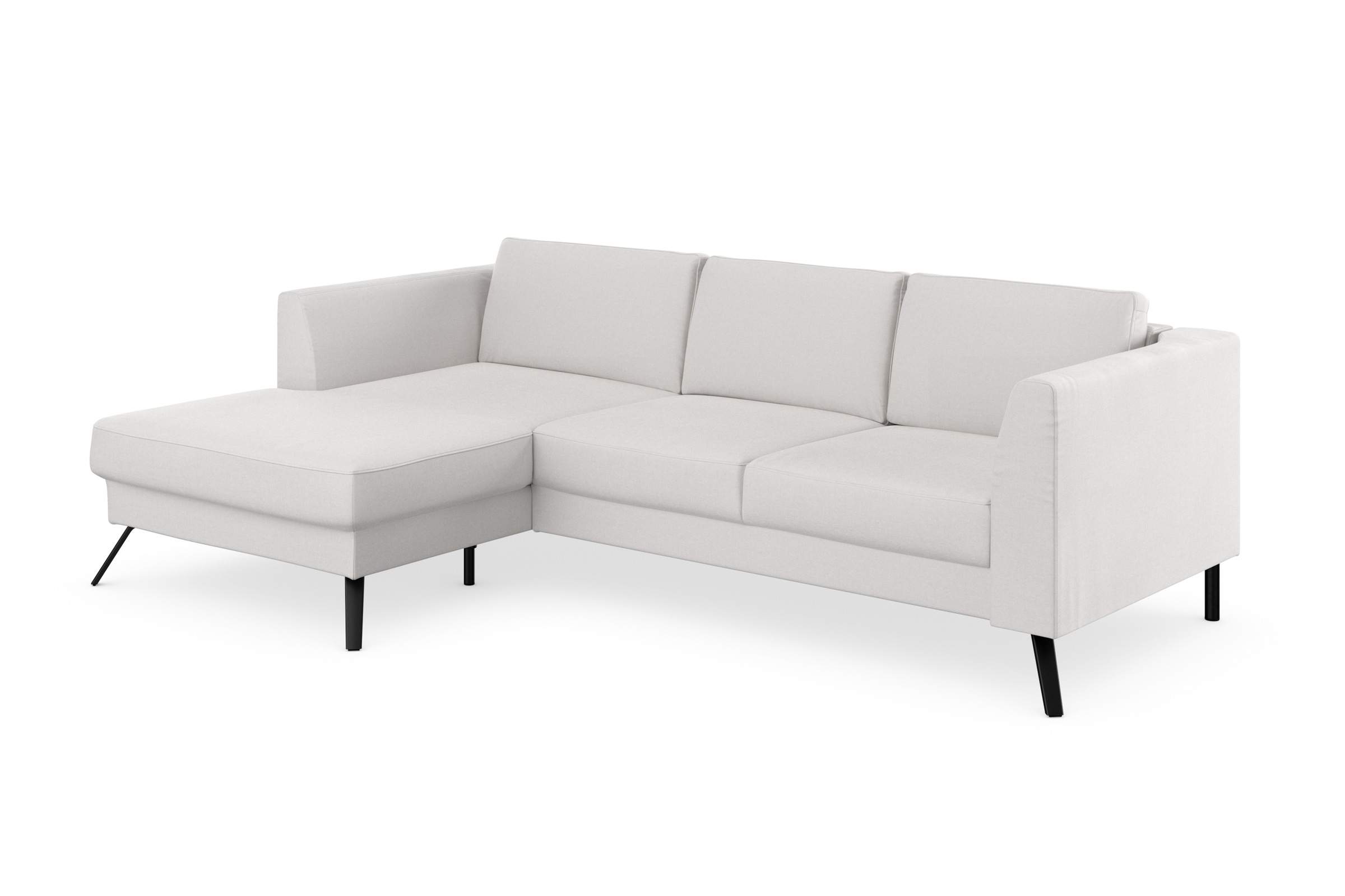 sit&more Ecksofa »Lindholm L-Form«, mit Sitztiefenverstellung und Federkern