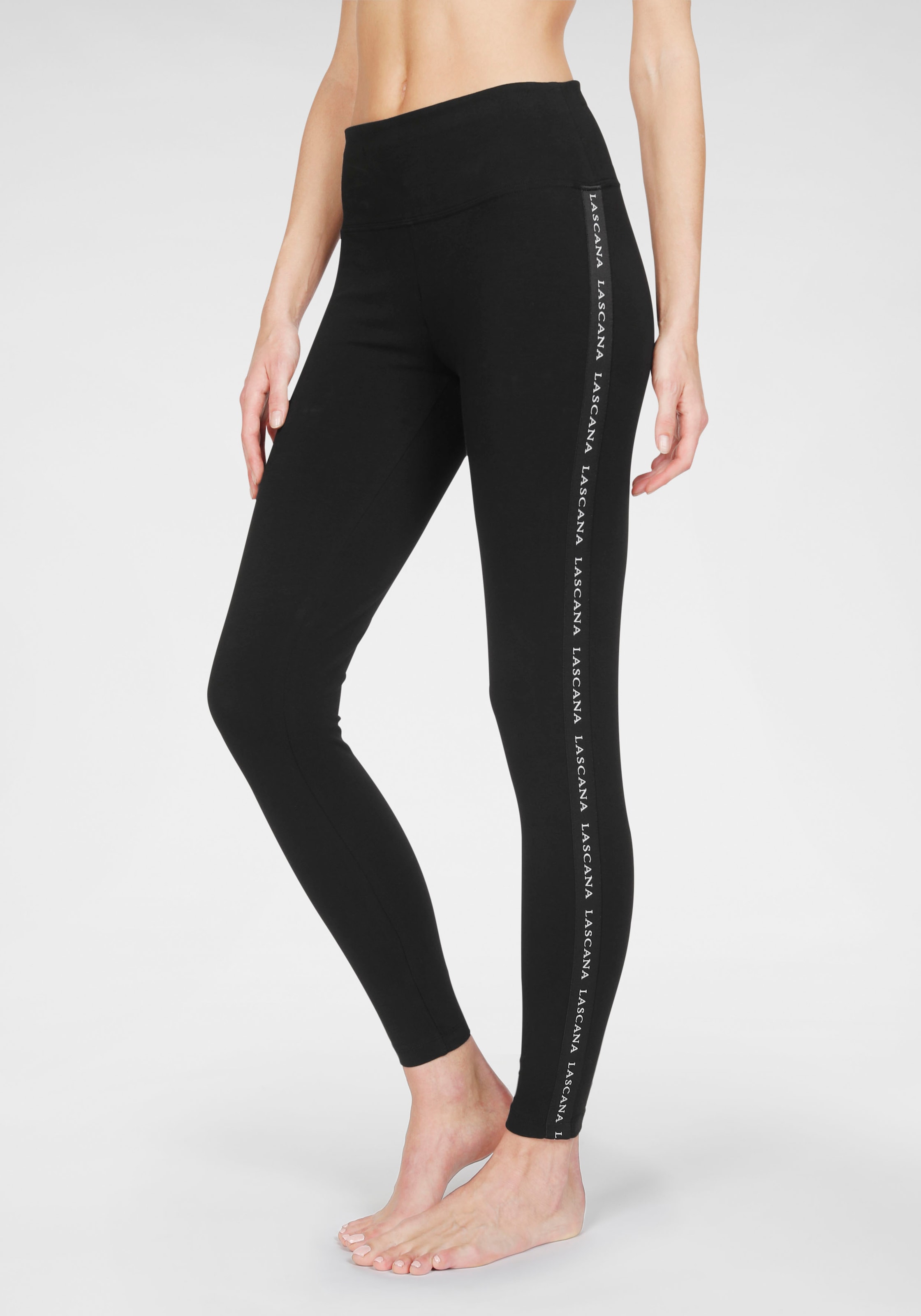 LASCANA ACTIVE Leggings, mit breitem Komfortbund