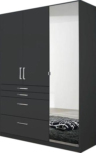 rauch Kleiderschrank "Harburg im Schlafzimmer" Schlafzimmerschrank Schrank Garderobe mit Spiegel