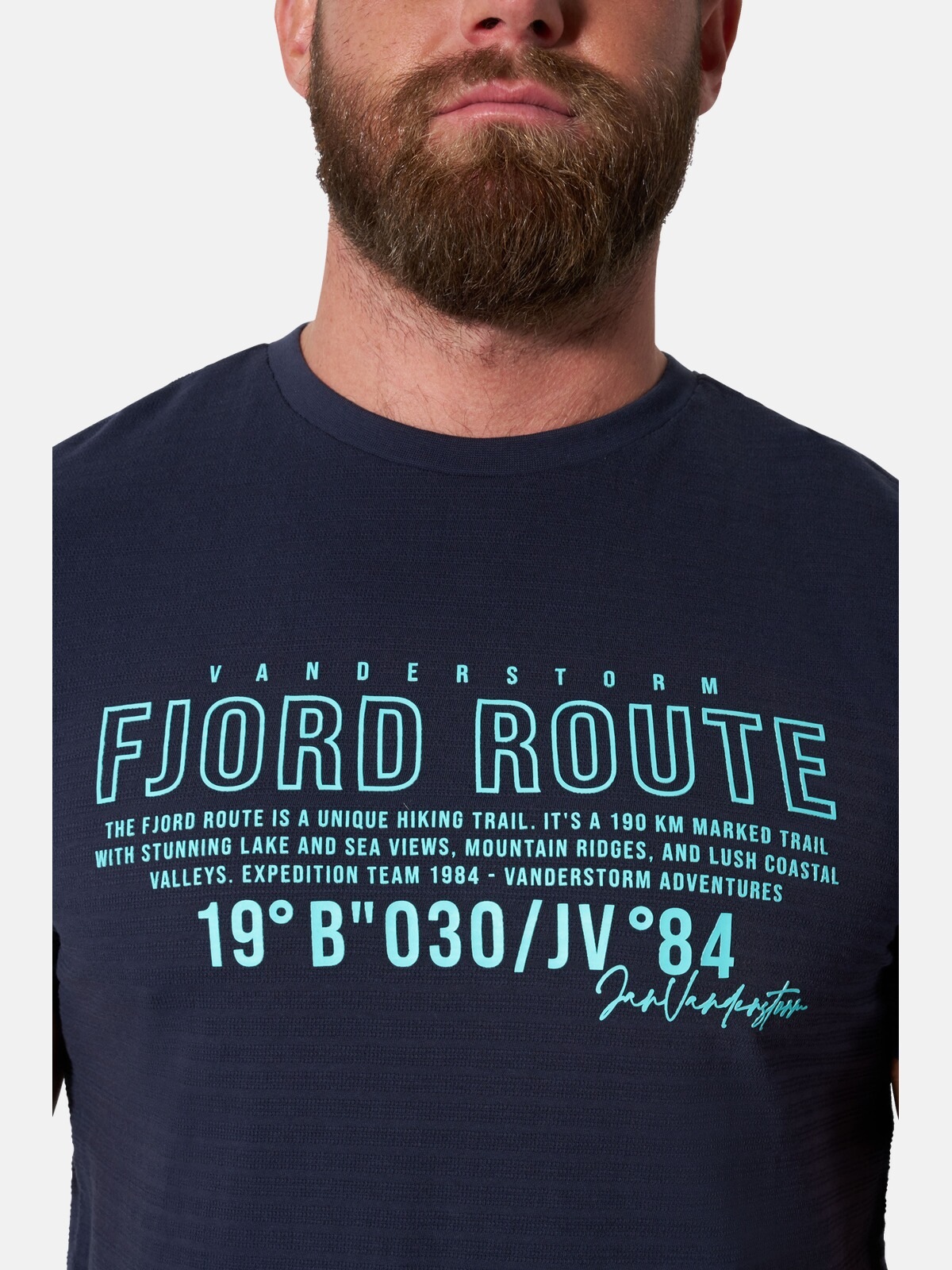 Jan Vanderstorm Rundhalsshirt »T-Shirt NIORD«