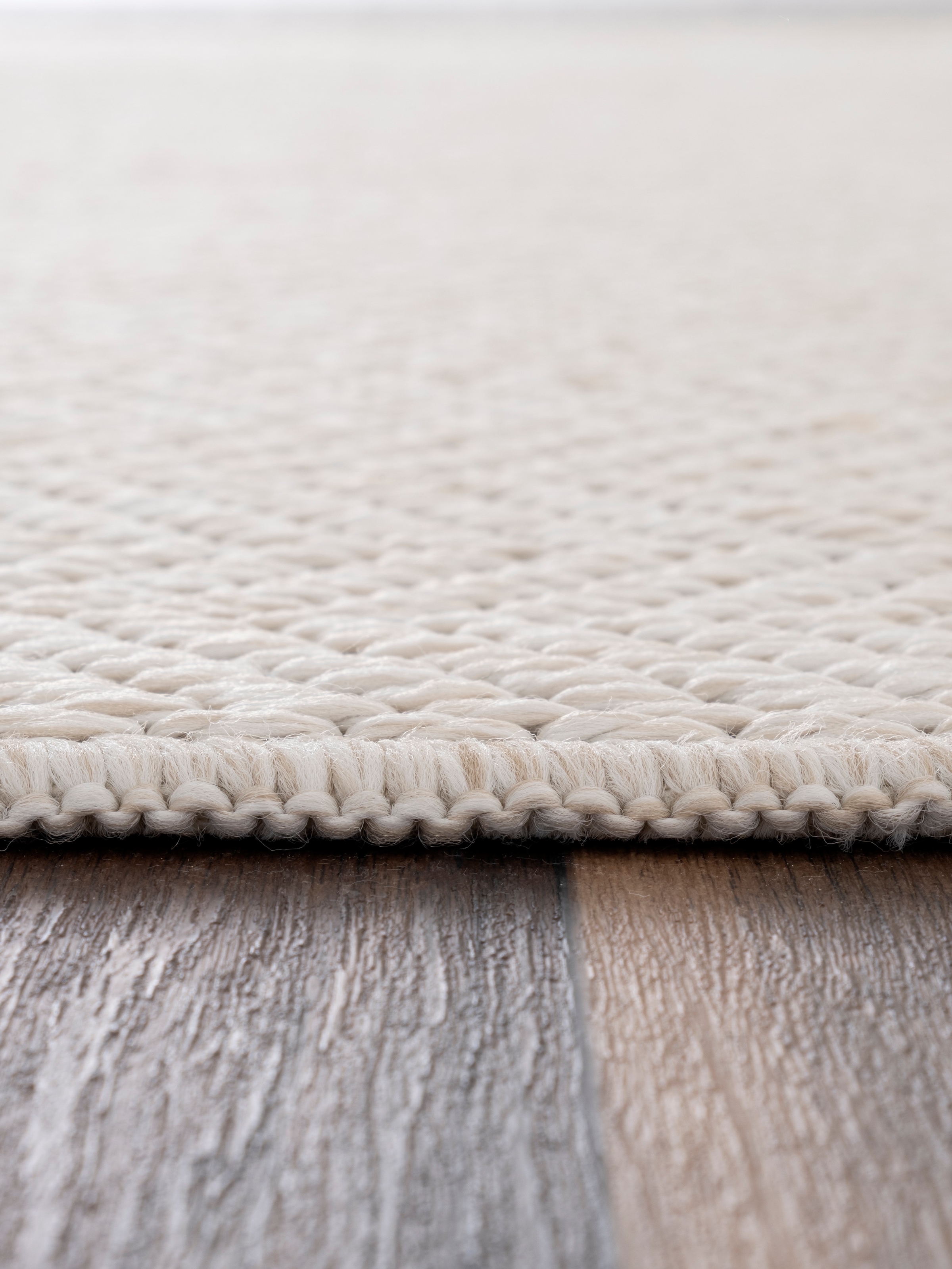 OTTO home Teppich »Nollan, In- und Outdoor geeignet, Balkon, Camping« rechteckig 8 mm Höhe Wetterfest & UV-beständig, Sisal-Optik, Esszimmer, Wohnzimmer