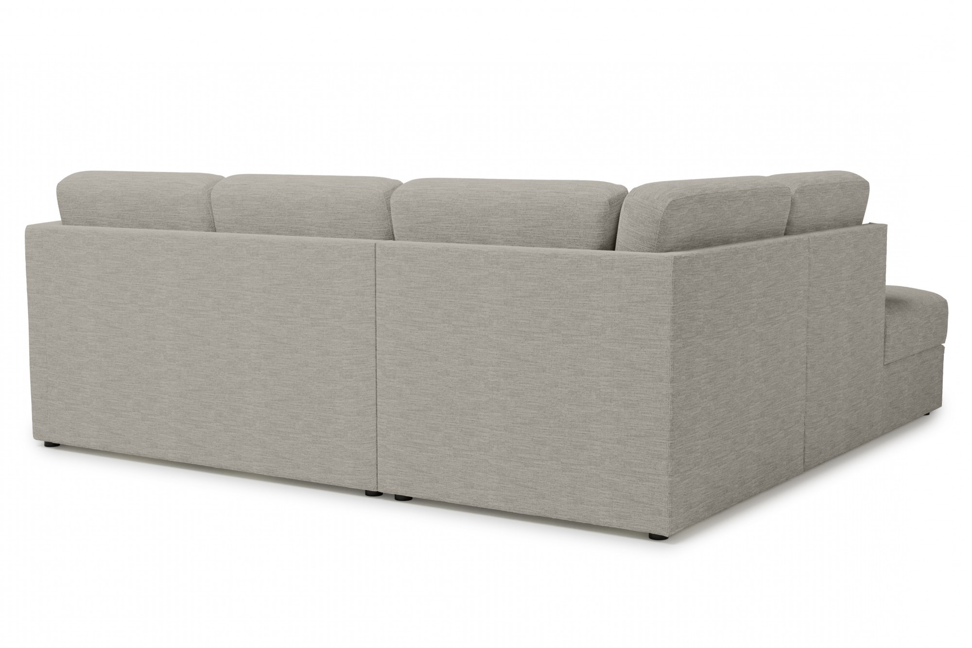 Home affaire Ecksofa »Lavars, L-Form, Schlafsofa«, mit Bettfunktion und Stauraum, in zwei verschiedenen Bezugsqualitäten