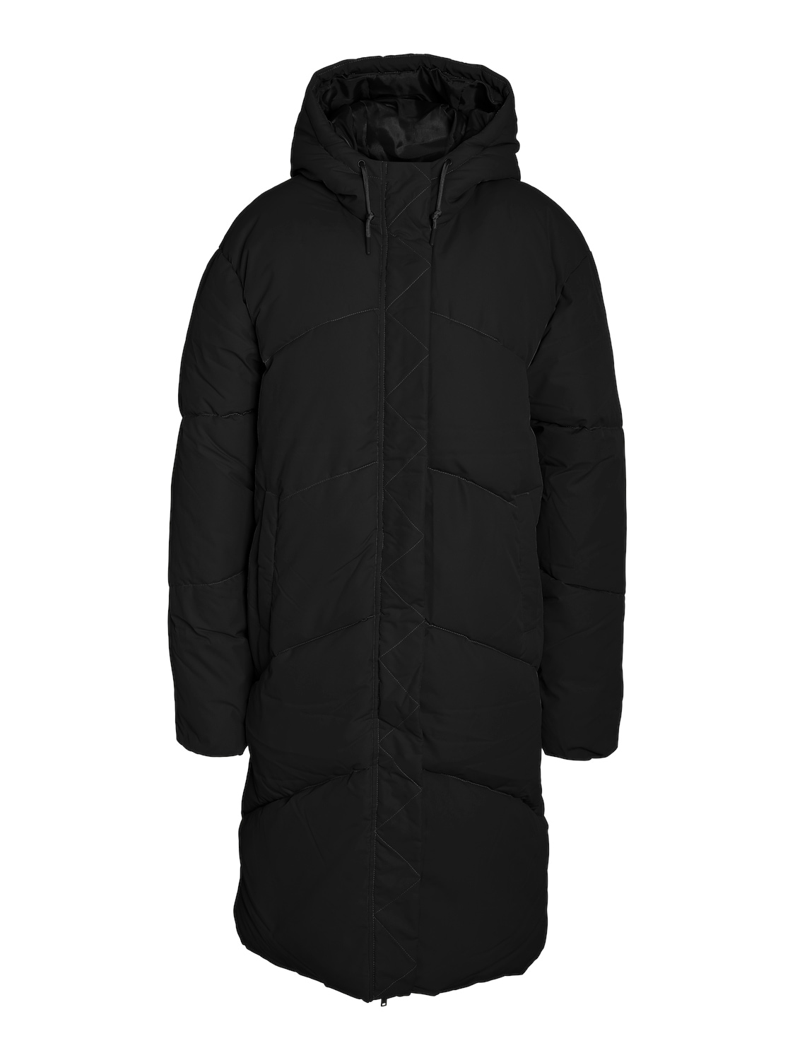 Steppjacke »NMTENNA L/S LONG JACKET NOOS«, mit Kapuze