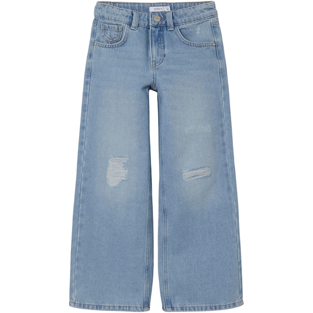 Name It Bootcut-Jeans »NKFROSE HW WIDE JEANS 141« kaufen | BAUR