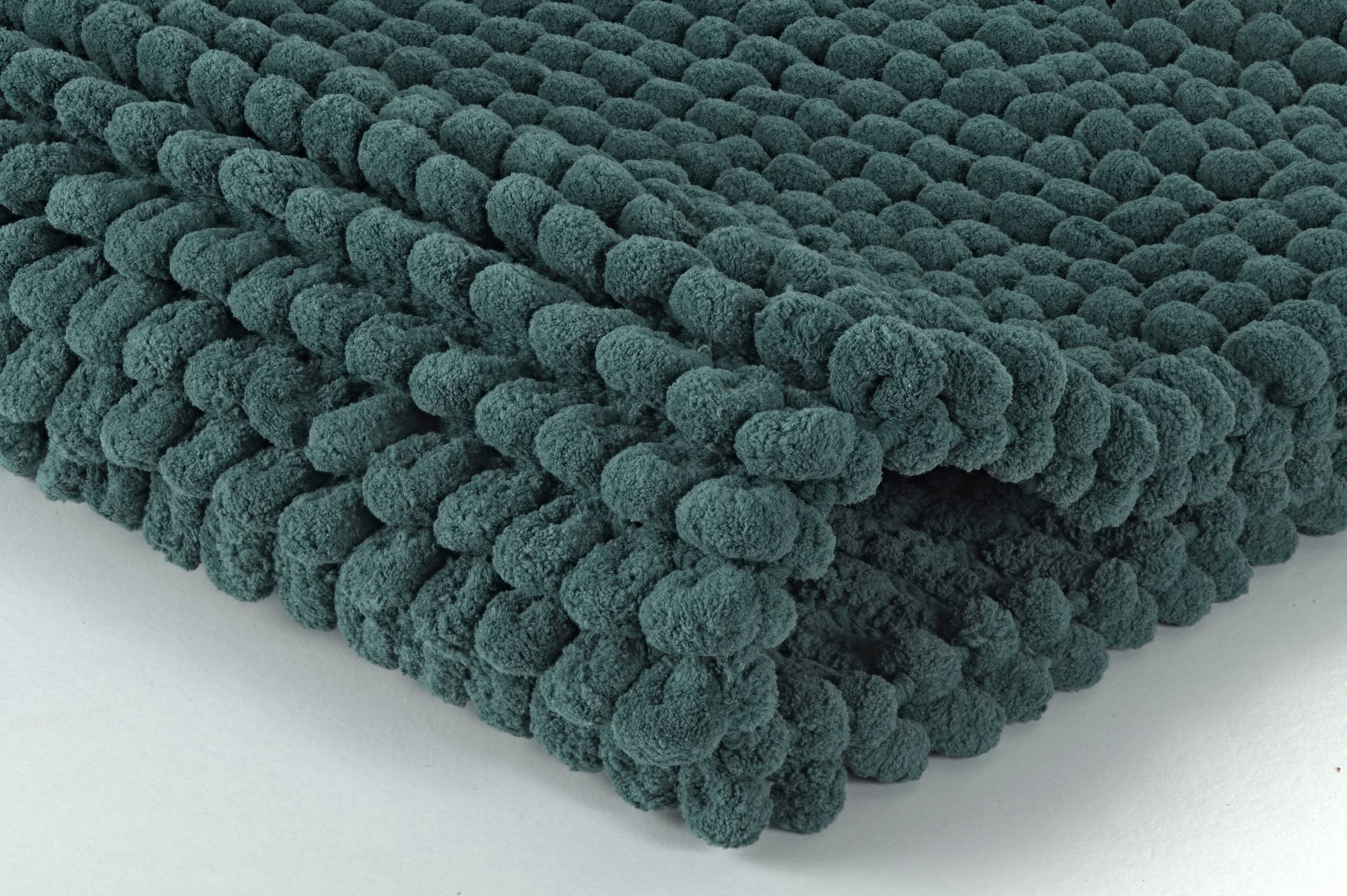 Kleine Wolke Badematte »Celine«, rutschhemmend beschichtet, fußbodenheizungsgeeignet, Badteppich, Uni Farben, waschbar