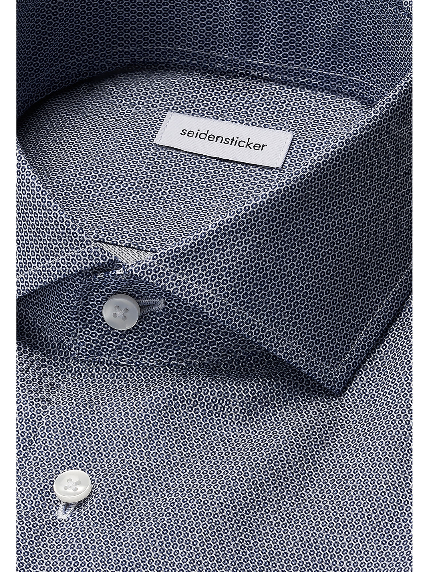 seidensticker Businesshemd »Schwarze Rose«, X-Slim 1/1 Kentkragen Druck
