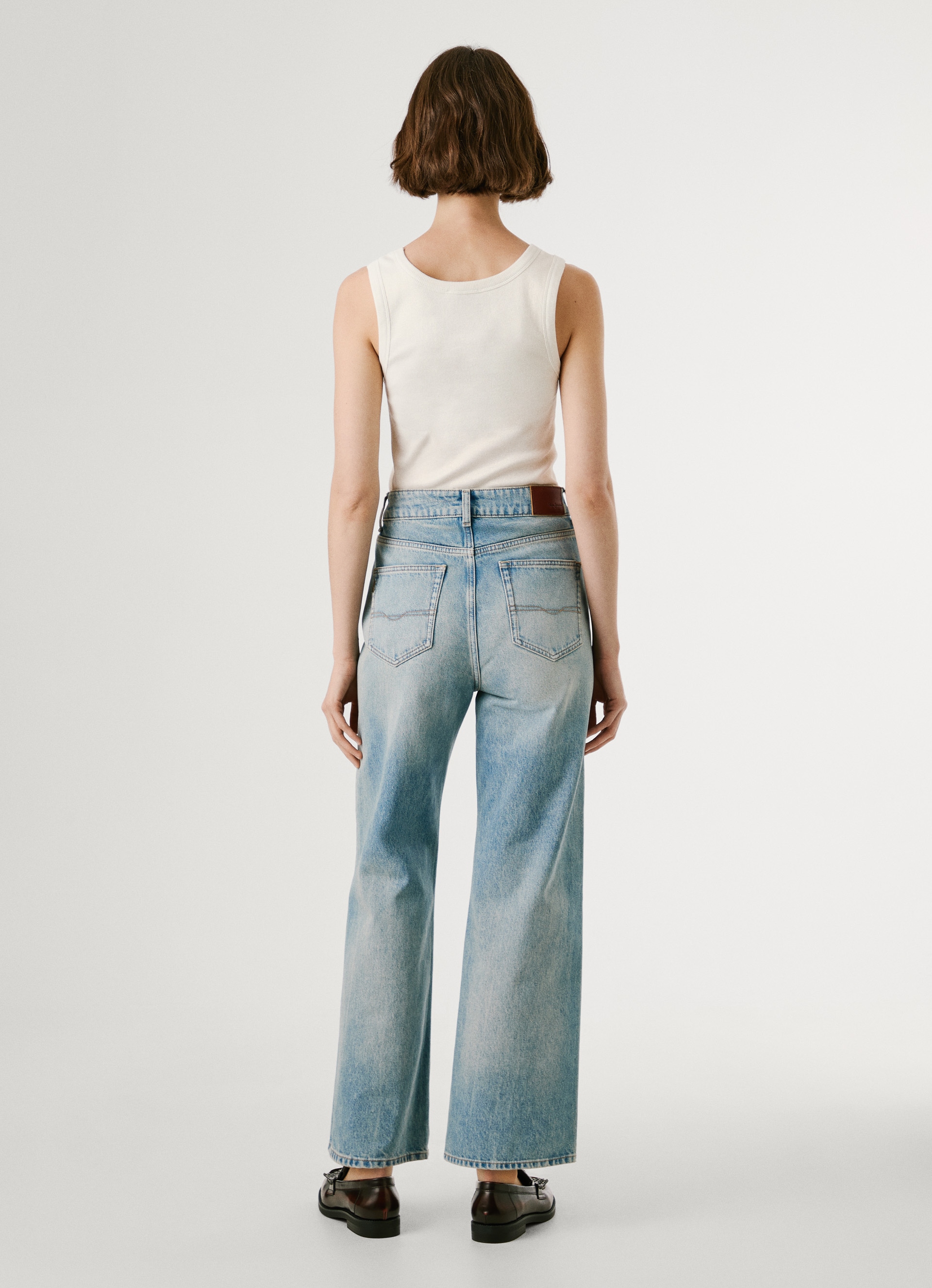 Pepe Jeans Gerade Jeans »STRAIGHT JEANS UHW«, mit hohem Bund