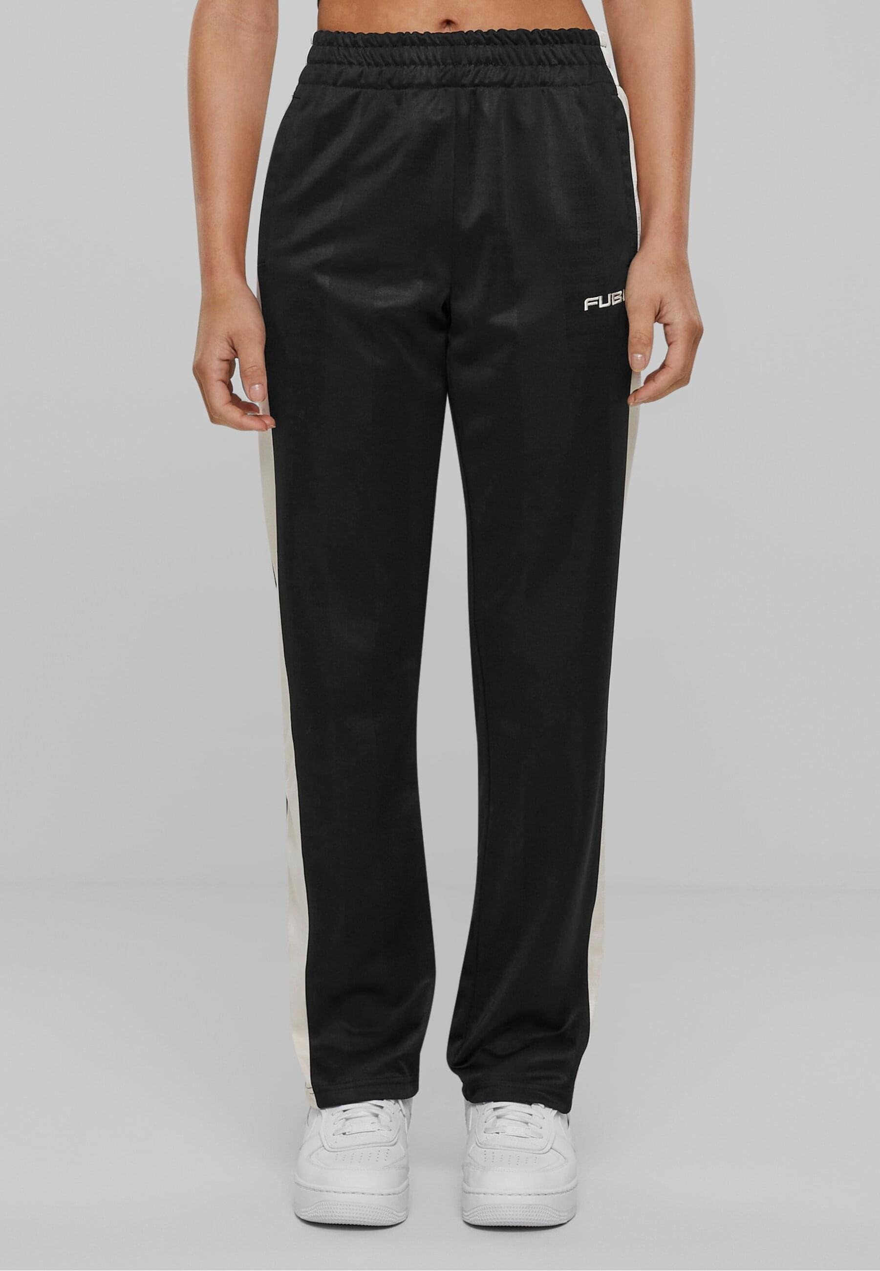 Fubu Stoffhose »Fubu Herren FM223-018-2 FUBU Corporate Striped Track Pants«, (1 tlg.)