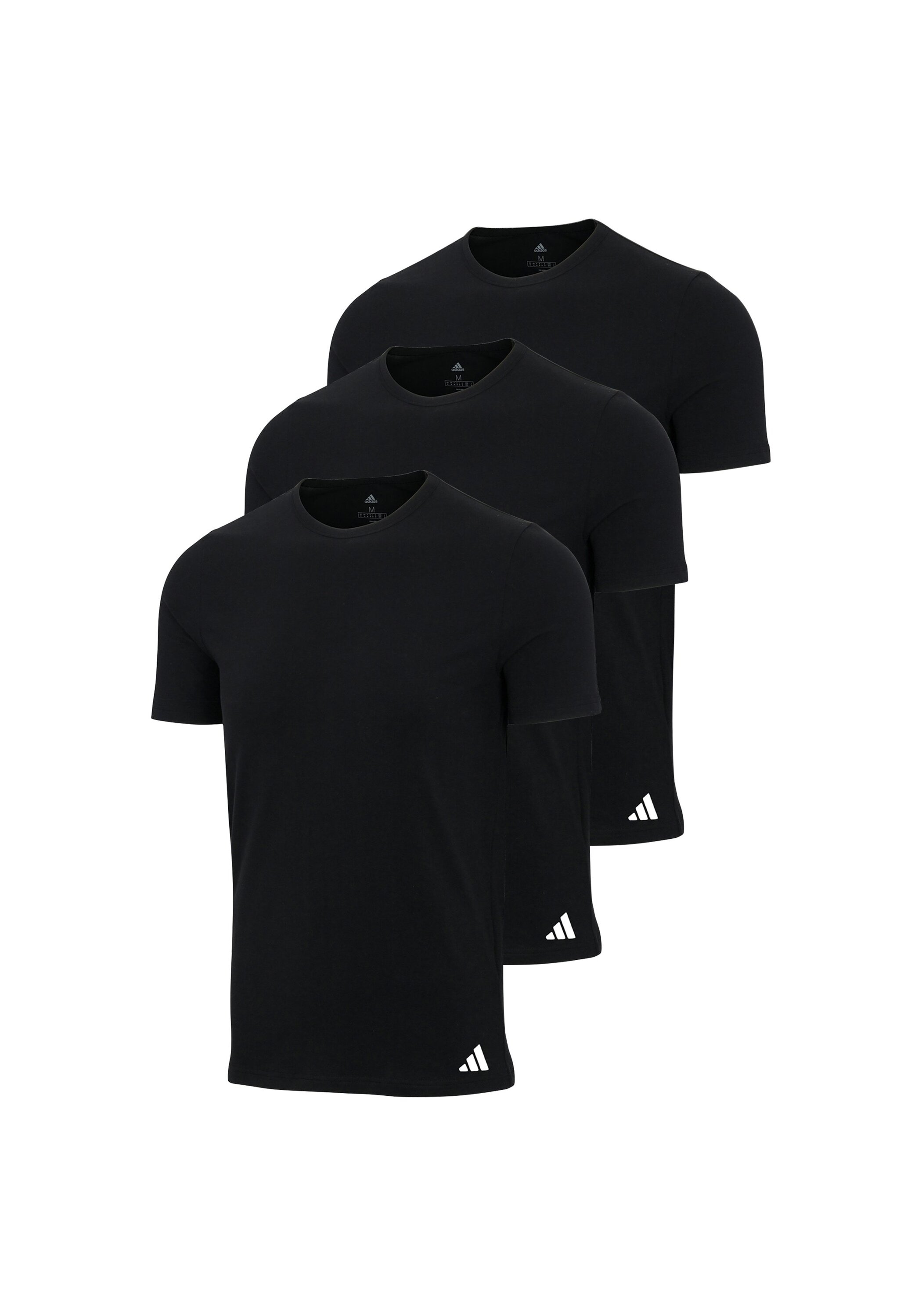 adidas Performance Poloshirt T-Shirt Basic 3P (Packung, 3-tlg., 3er-Pack) günstig online kaufen