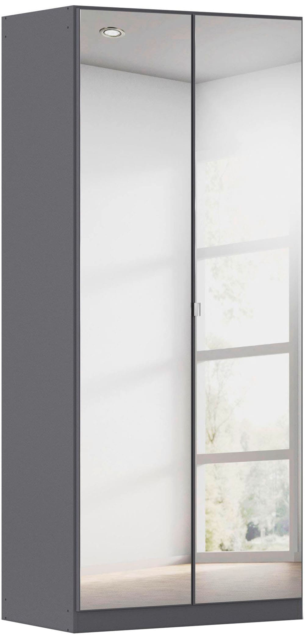 OTTO home Kleiderschrank "Mehrzweckschrank Aktenschrank Möbel Mietswohnung Schlafzimmer OTELI" erhältlich in Breiten 91-360 cm, ab Breite 136cm inkl. Innenschubladen, mit zusätzlichen Einlegeböden, optional mit Spiegel MADE IN GERMANY