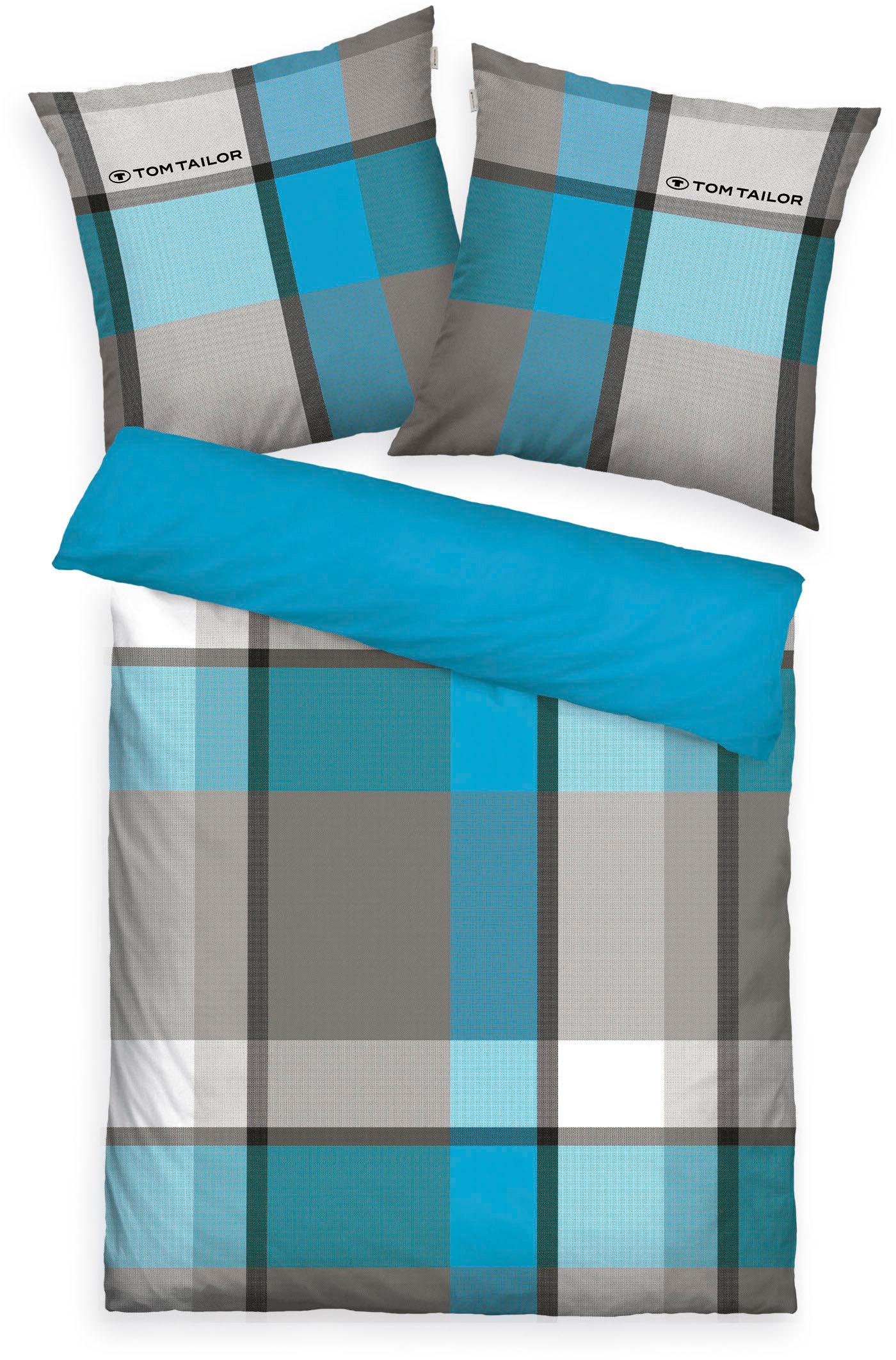 Thumbnail - TOM TAILOR HOME Bettwäsche "Lenny in Gr. 135x200 oder 155x220 cm", mit GRATIS-Zugabe: Kissenhülle