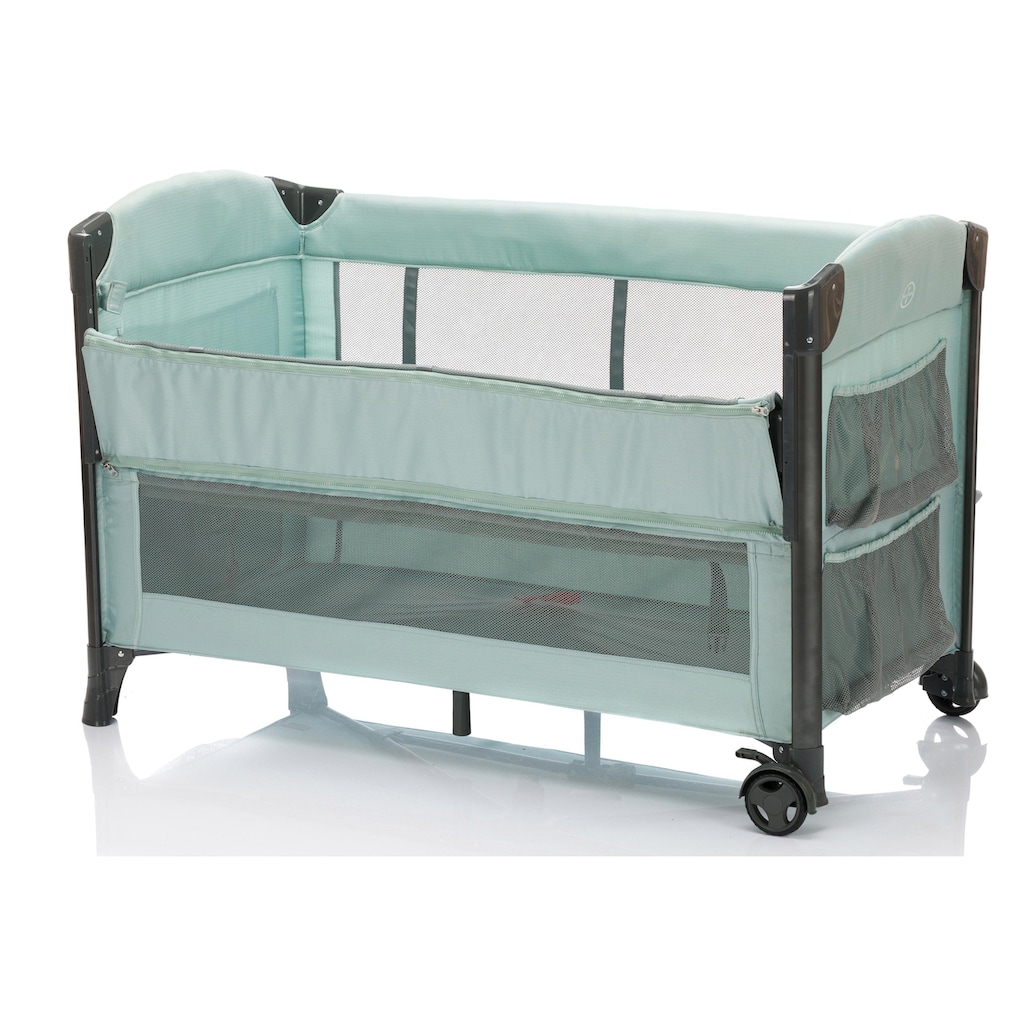 Fillikid Baby-Reisebett »Faltbett, mint«, inkl. Transporttasche