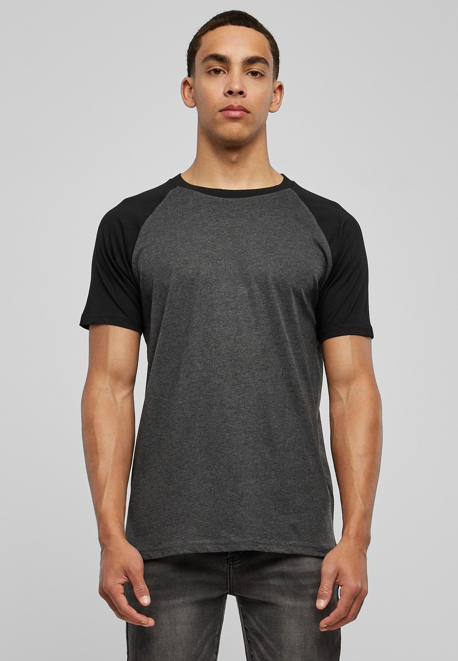 URBAN CLASSICS T-Shirt »Urban Classics Herren Raglan Contrast Tee«, (1 tlg.)