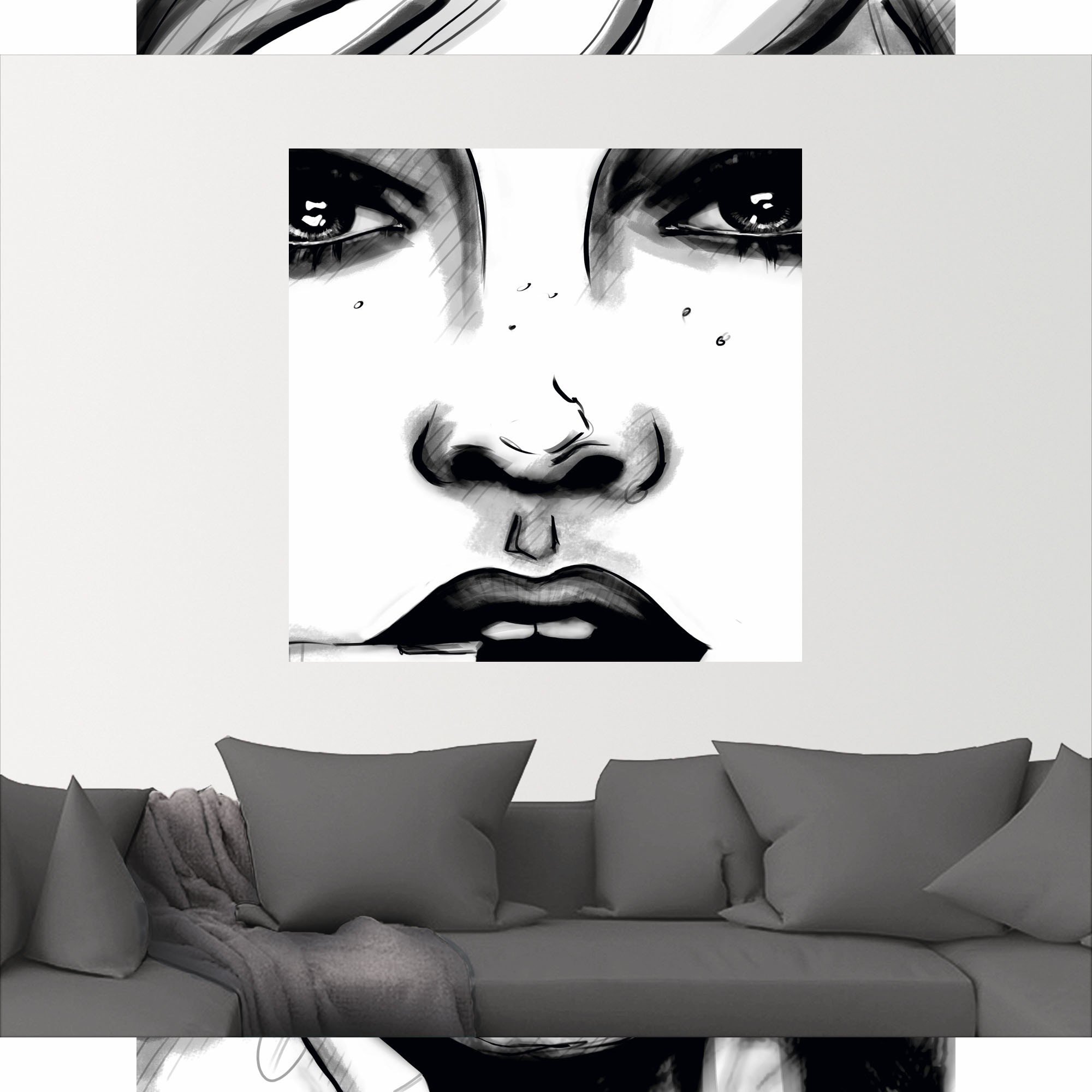 Artland Wandbild »In your Eyes«, Portrait, (1 St.), als Alubild,  Leinwandbild, Wandaufkleber oder Poster in versch. Größen bestellen | BAUR
