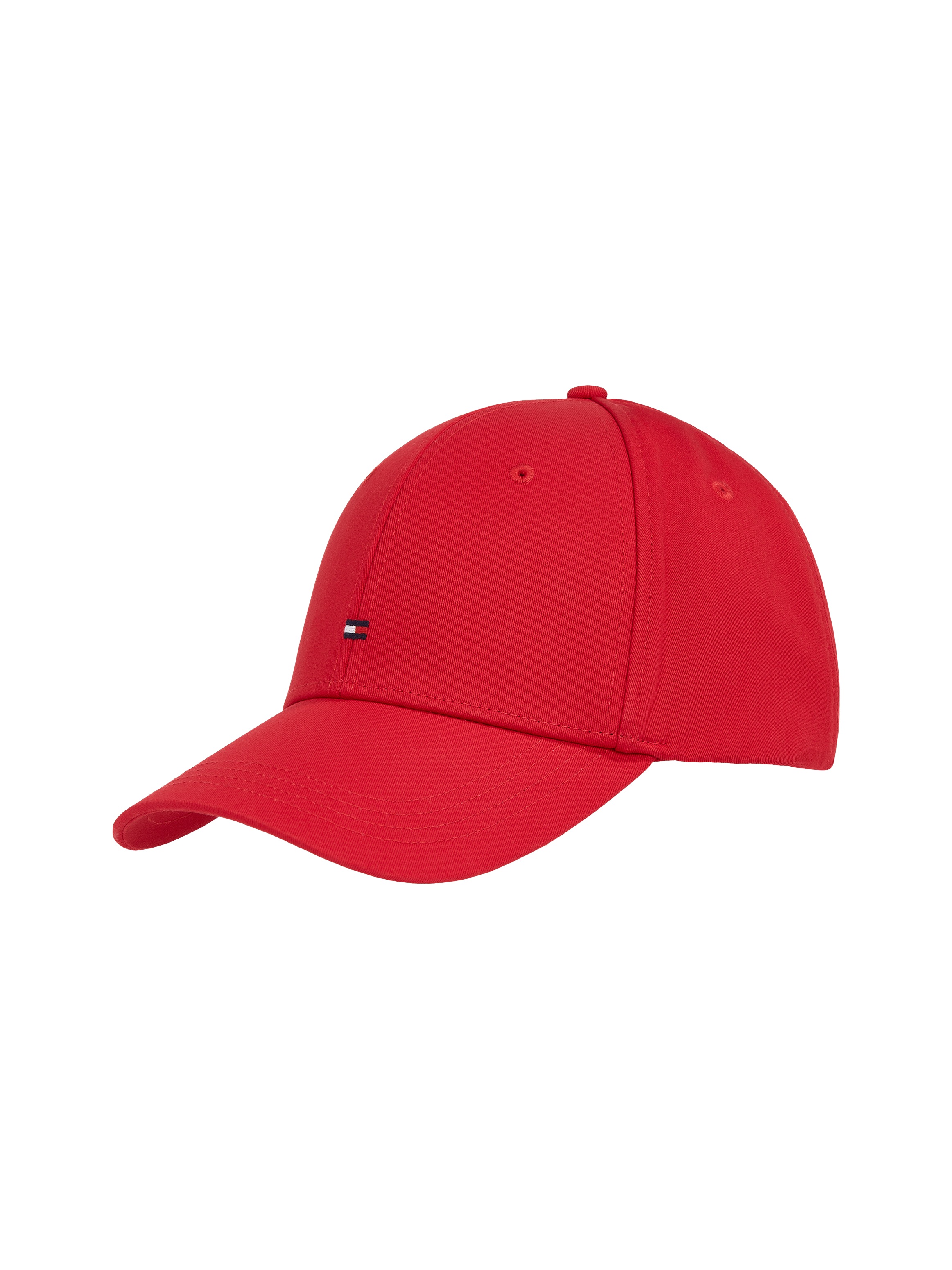 Tommy Hilfiger Baseball Cap "TH FLAG COTTON 6 PANEL CAP", Logostickerei, mit verstellbarem Verschluss