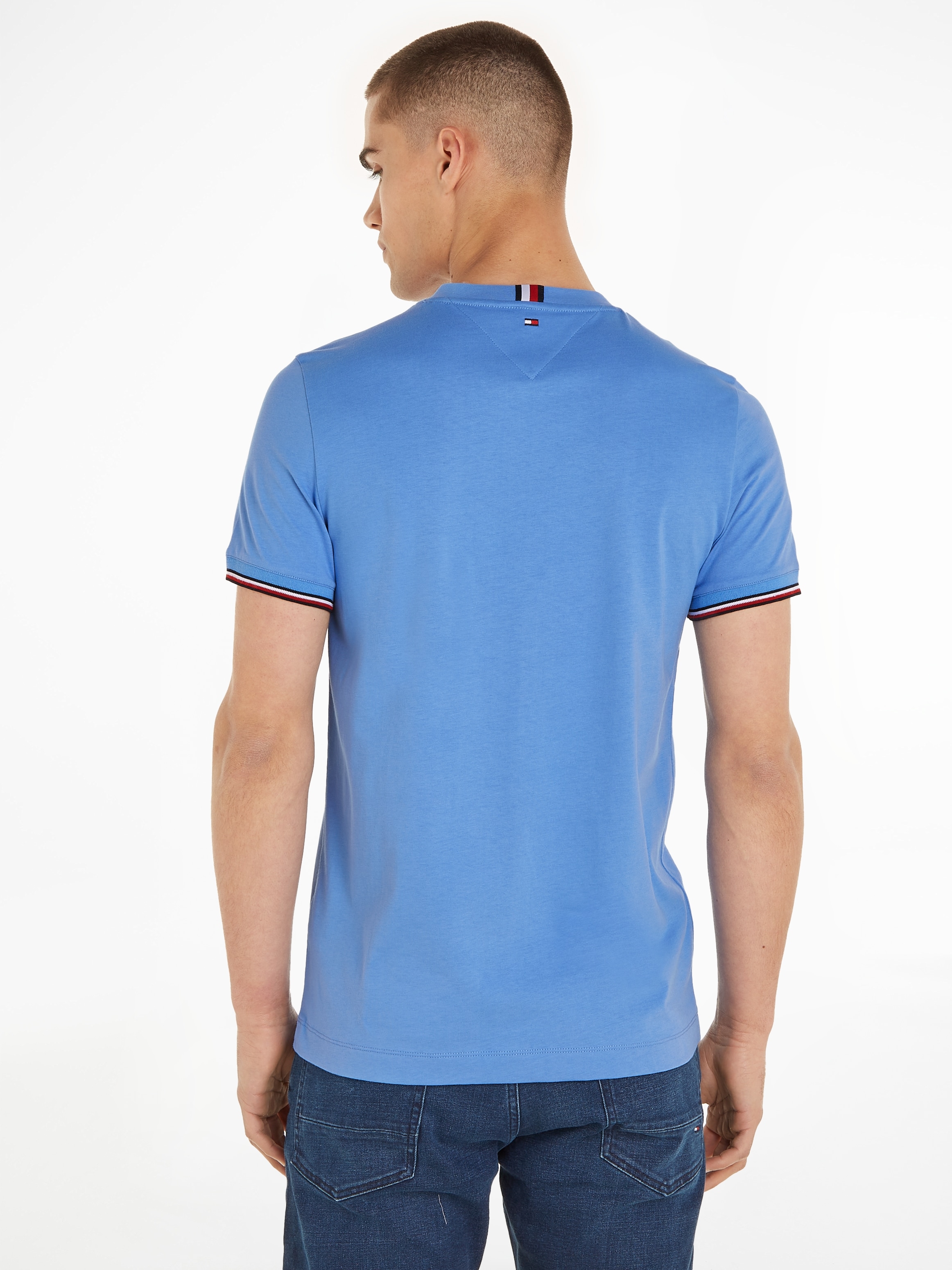 Tommy Hilfiger T-Shirt »TOMMY LOGO TIPPED TEE« ▷ bestellen | BAUR | T-Shirts