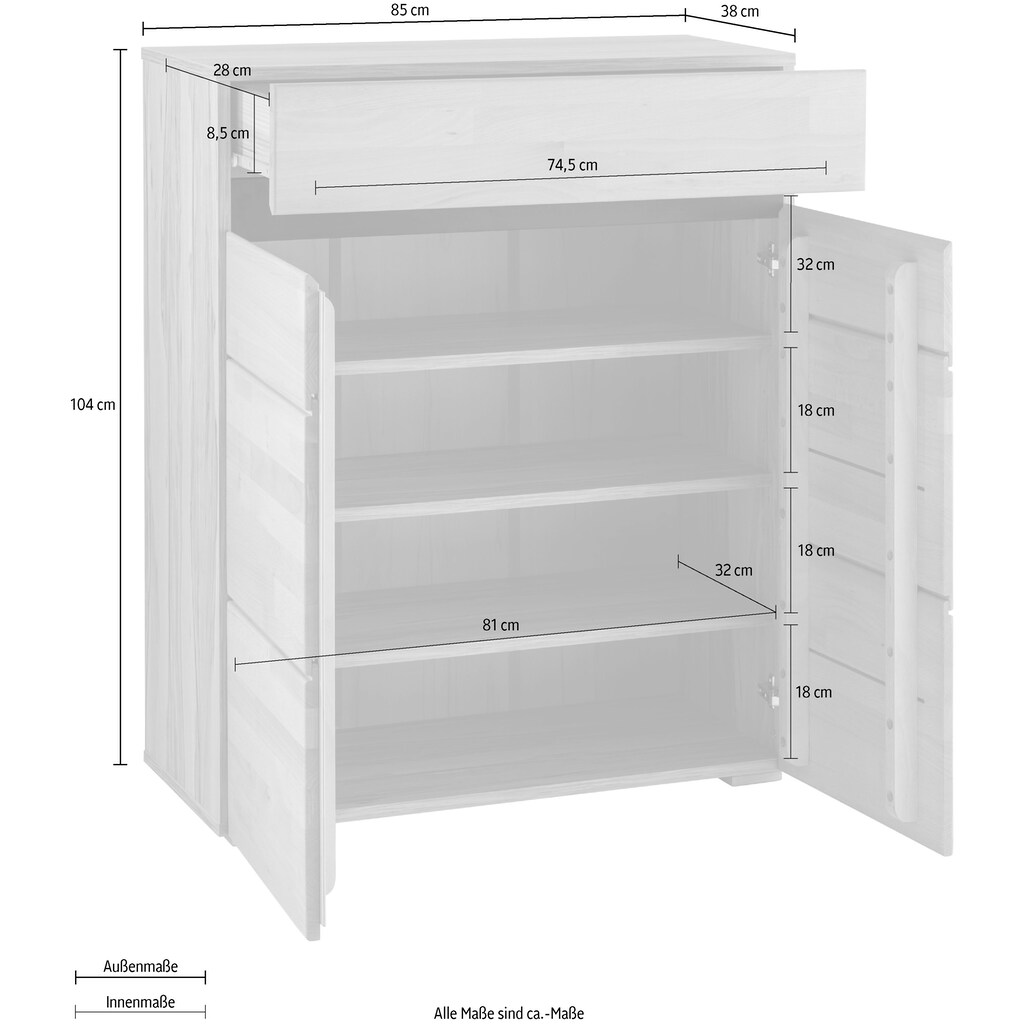 Woltra Schuhschrank »Wels«