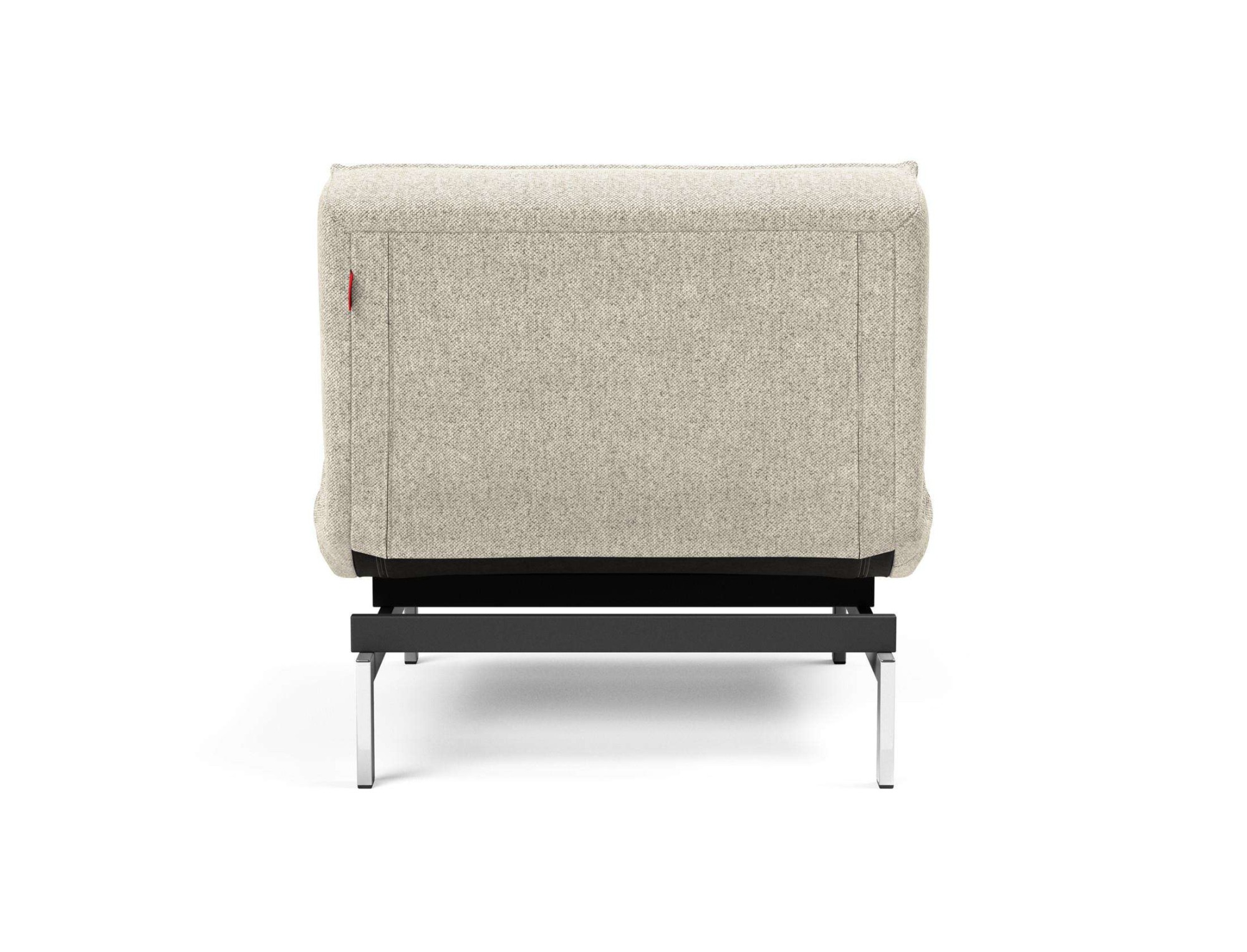 INNOVATION LIVING ™ Sessel »Splitback«, mit chromglänzenden Beinen, in skandinavischen Design