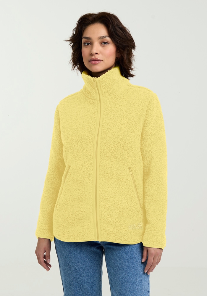 Jack Wolfskin Fleecejacke "HIGH CURL JKT W" Fleecejacke, kuschelig, wärmend