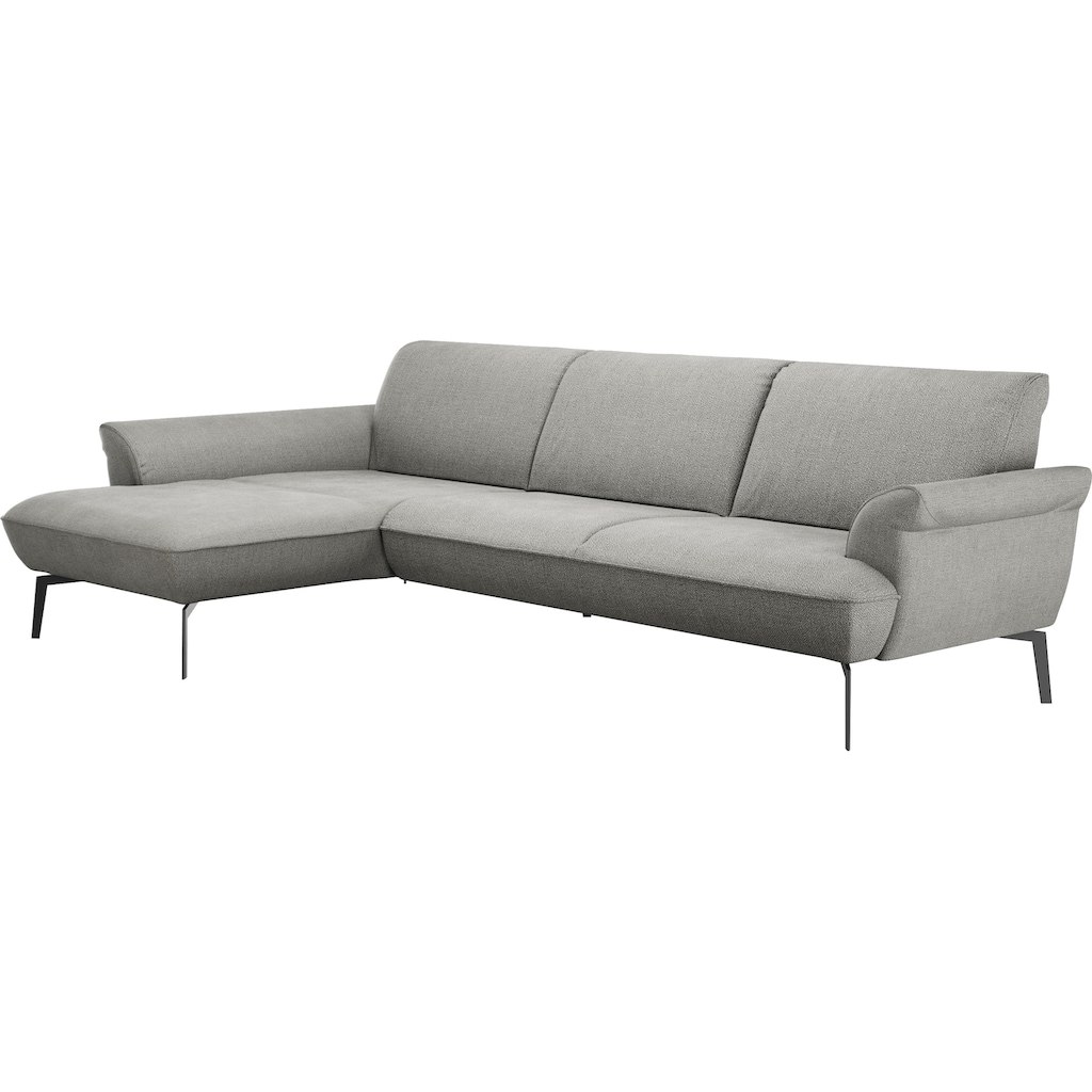 himolla Ecksofa »himolla 9900«, (mit Hocker)