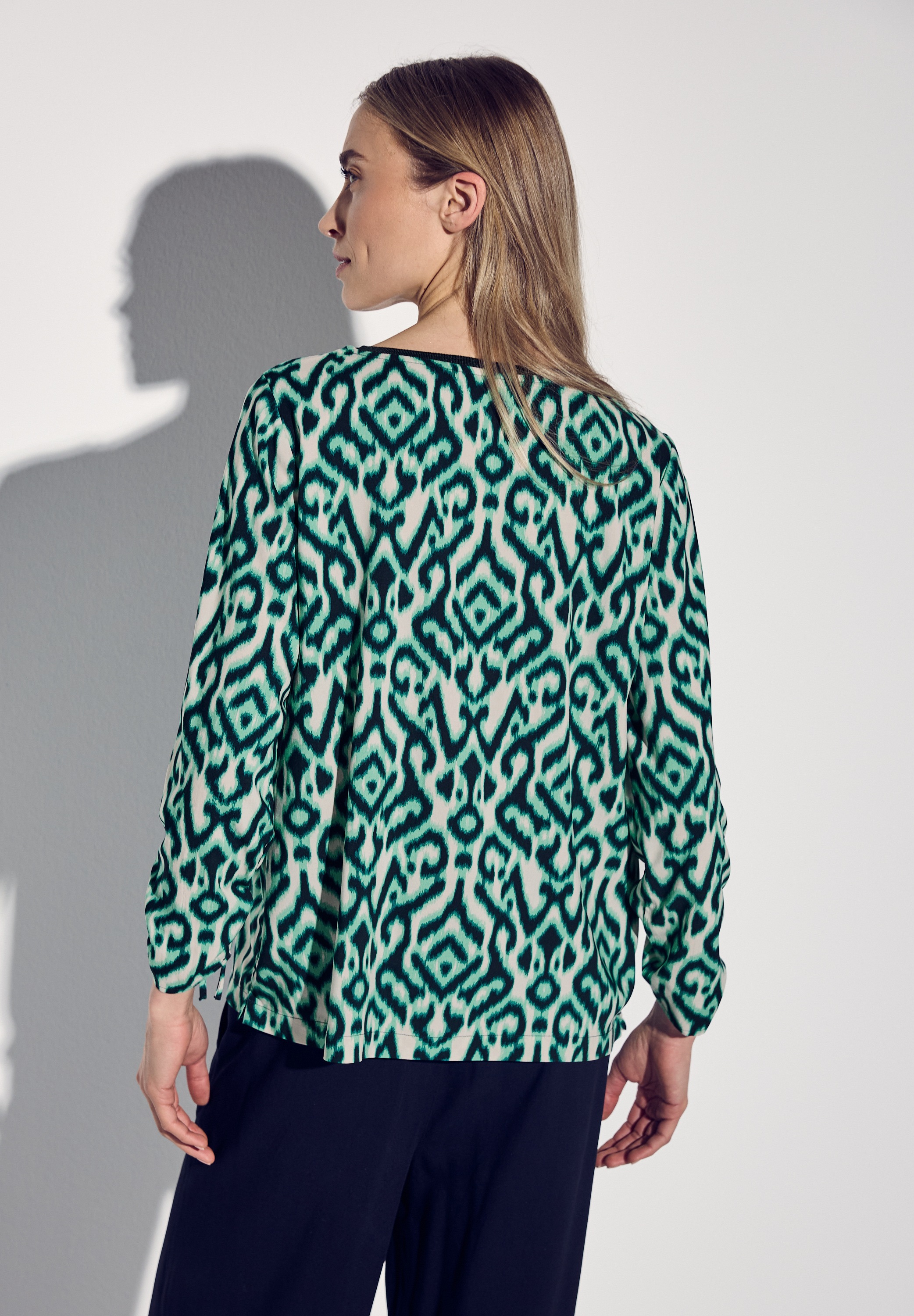 STREET ONE Hemdbluse, mit 3/4 Ärmeln